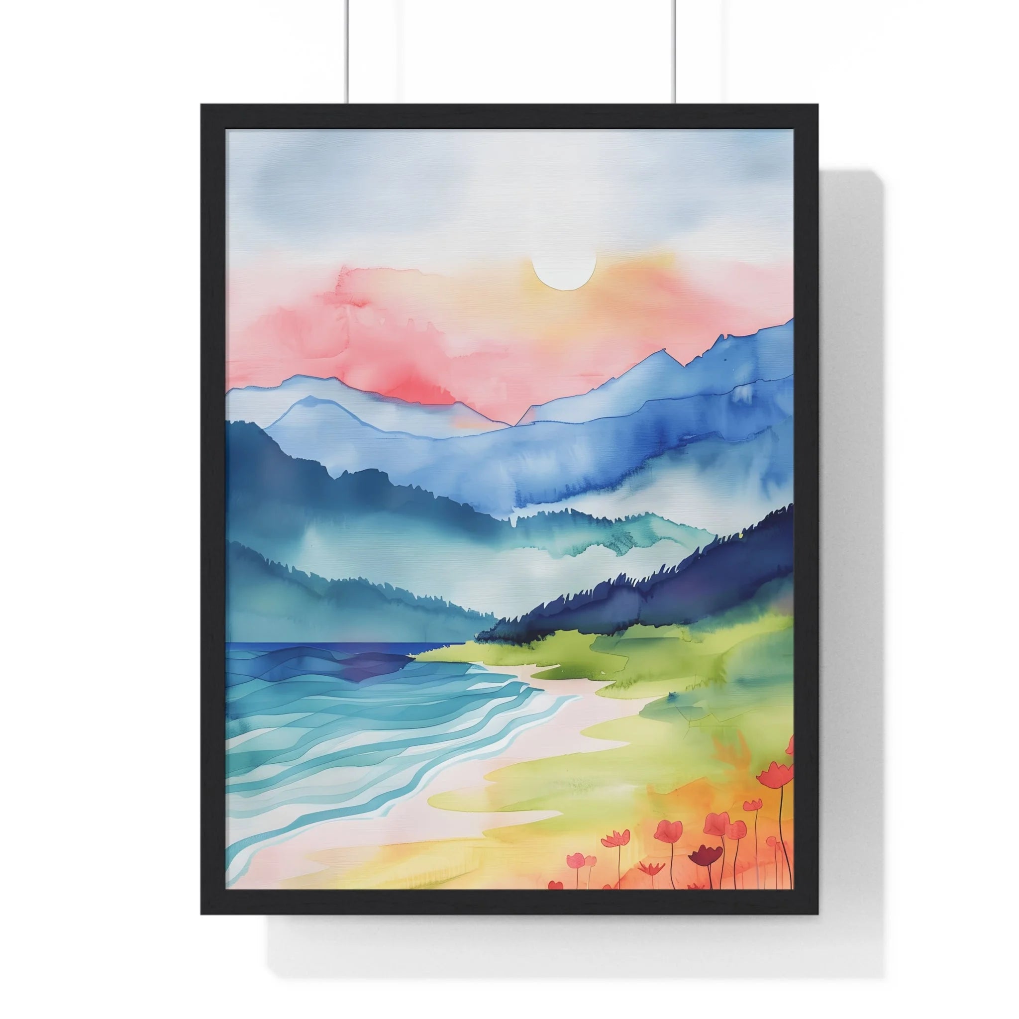 Buy The Best By Artsulli x Color Printify - Vertical Framed Poster - 2025
