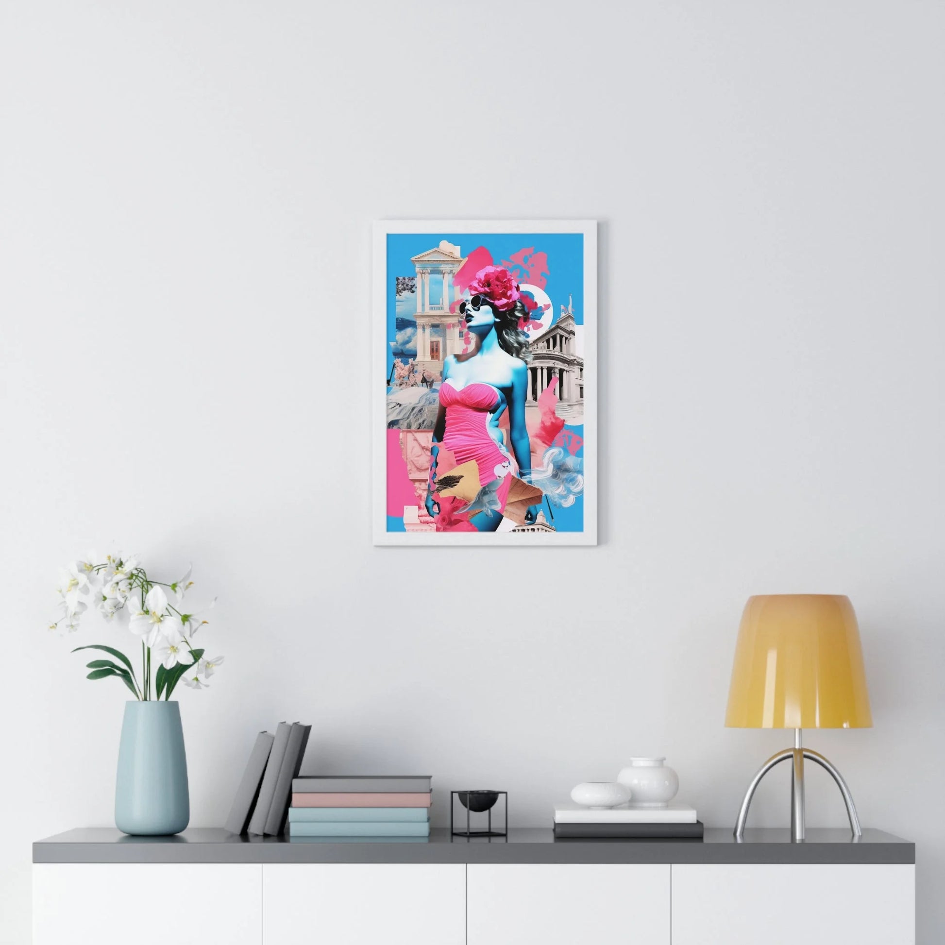 Buy The Best By Artsulli x Color Printify - Vertical Framed Poster - 2025