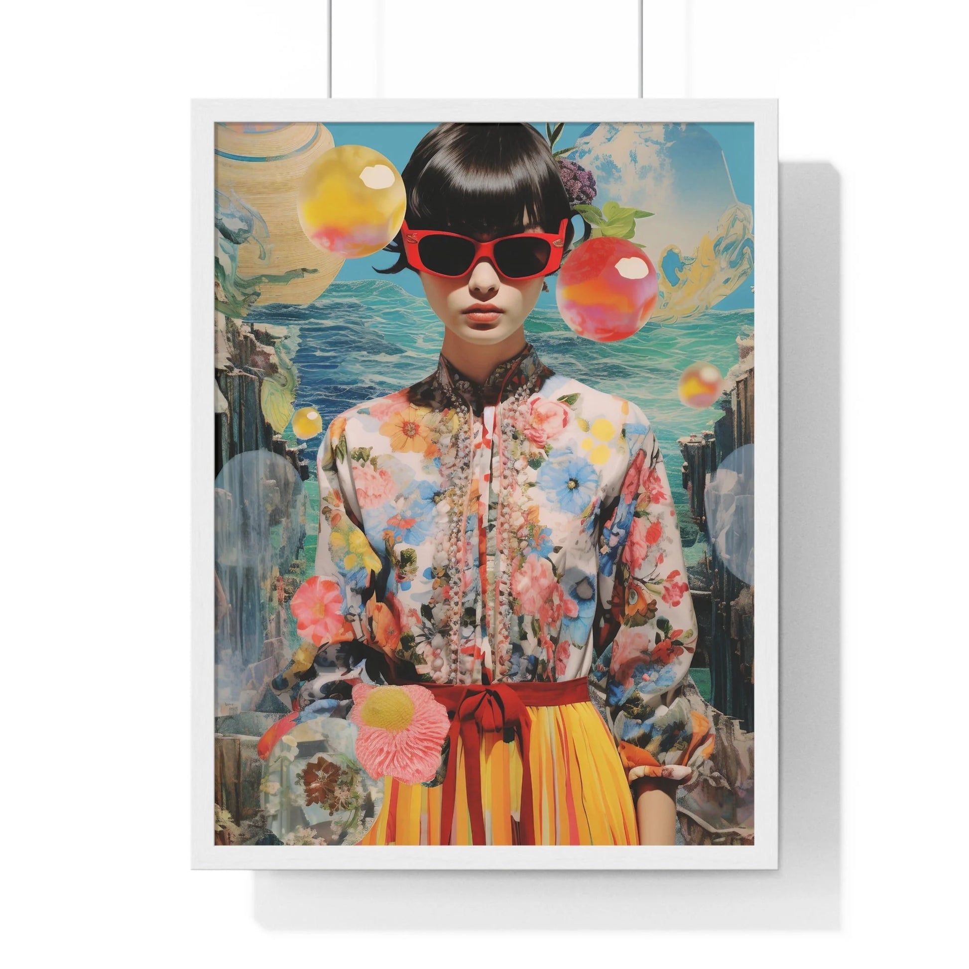 Buy The Best By Artsulli x Color Printify - Vertical Framed Poster - 2025