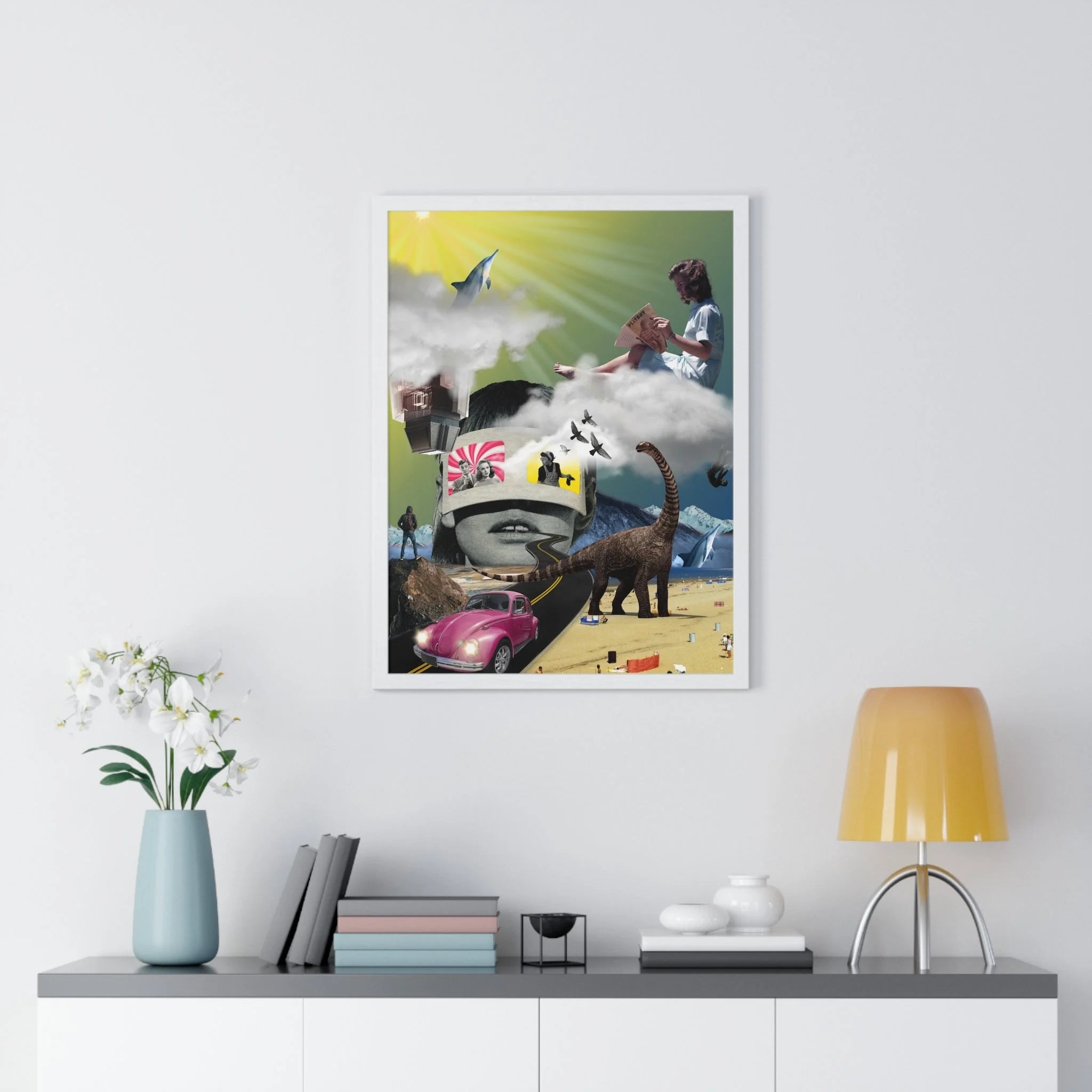 Buy The Best By Artsulli x Color Printify - Vertical Framed Poster - 2025