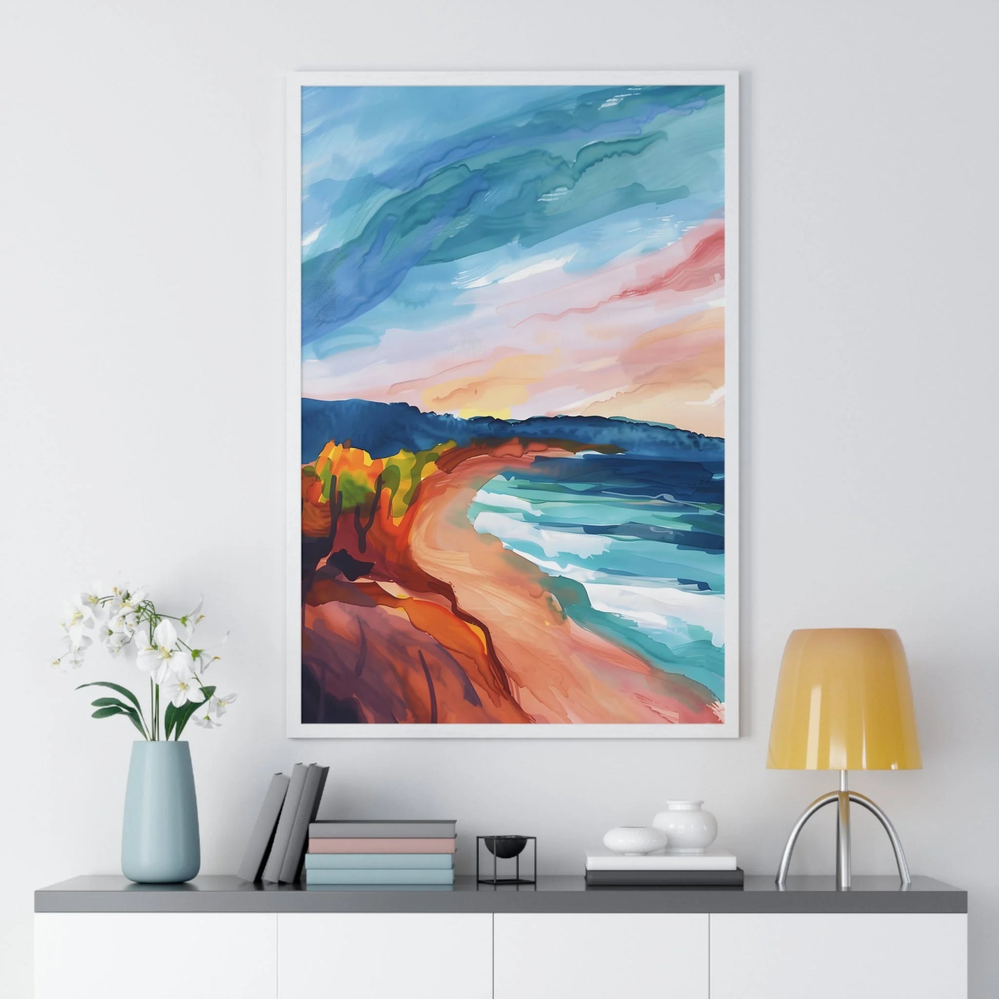 Buy The Best By Artsulli x Color Printify - Vertical Framed Poster - 2025