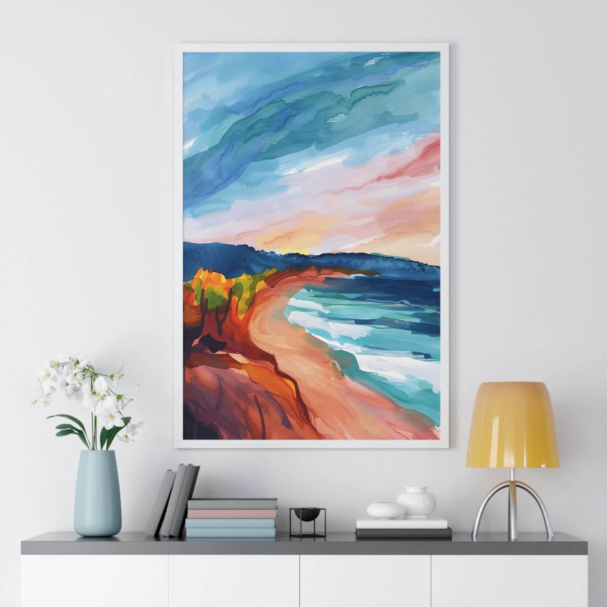 Buy The Best By Artsulli x Color Printify - Vertical Framed Poster - 2025