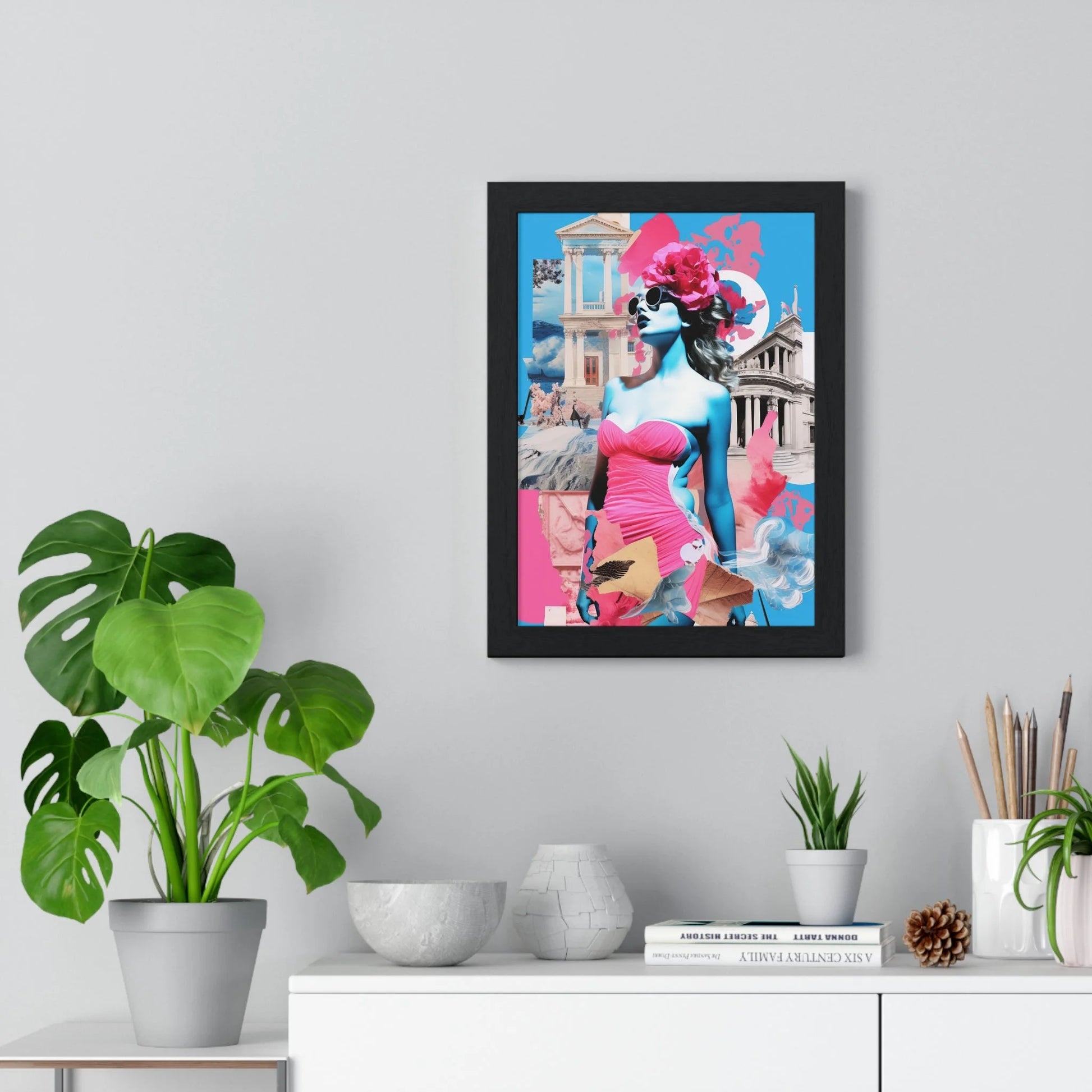 Buy The Best By Artsulli x Color Printify - Vertical Framed Poster - 2025