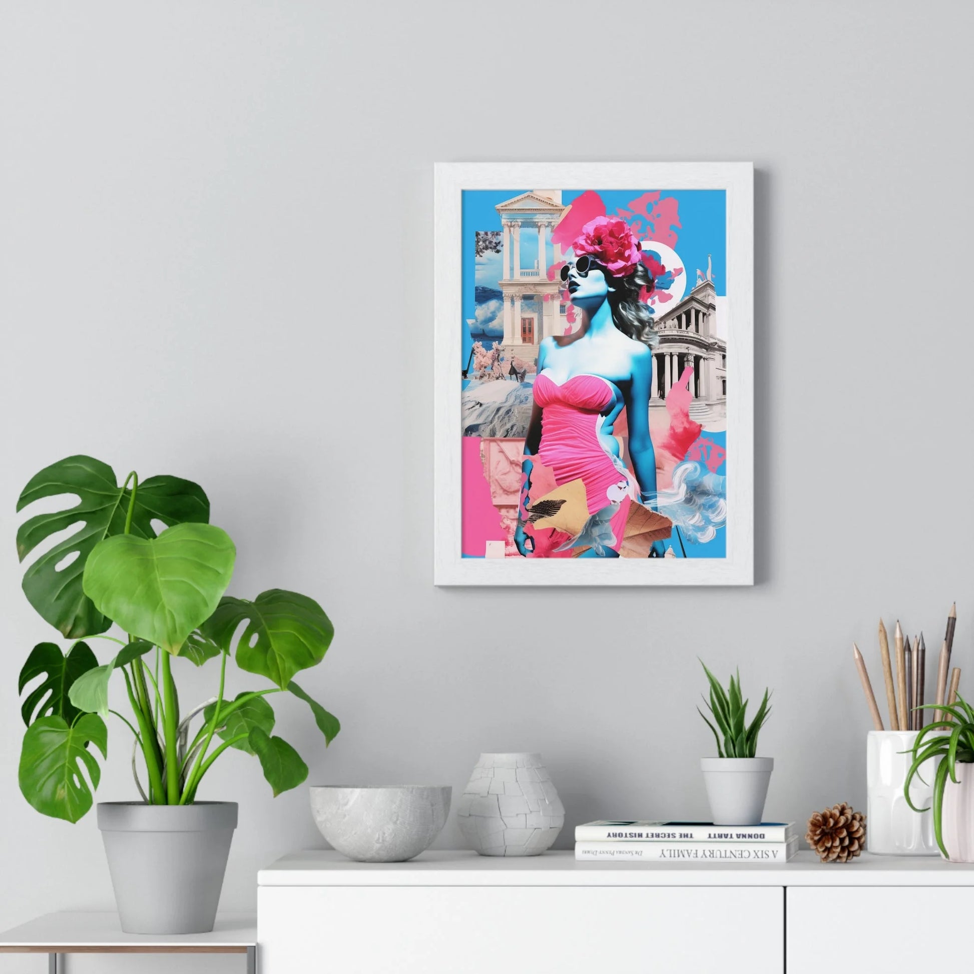 Buy The Best By Artsulli x Color Printify - Vertical Framed Poster - 2025