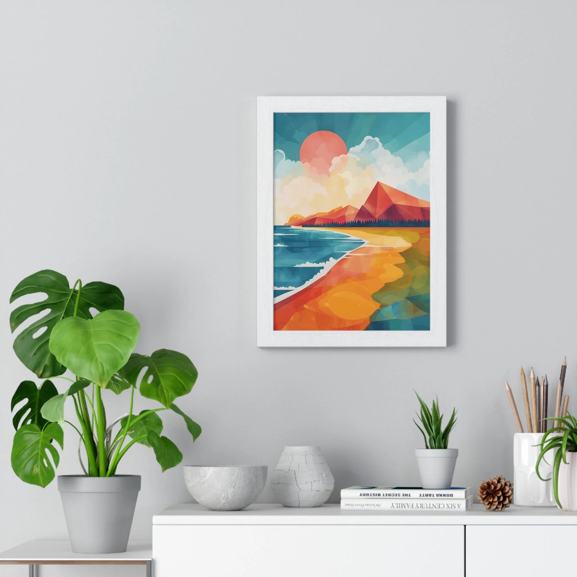 Buy The Best By Artsulli x Color Printify - Vertical Framed Poster - 2025