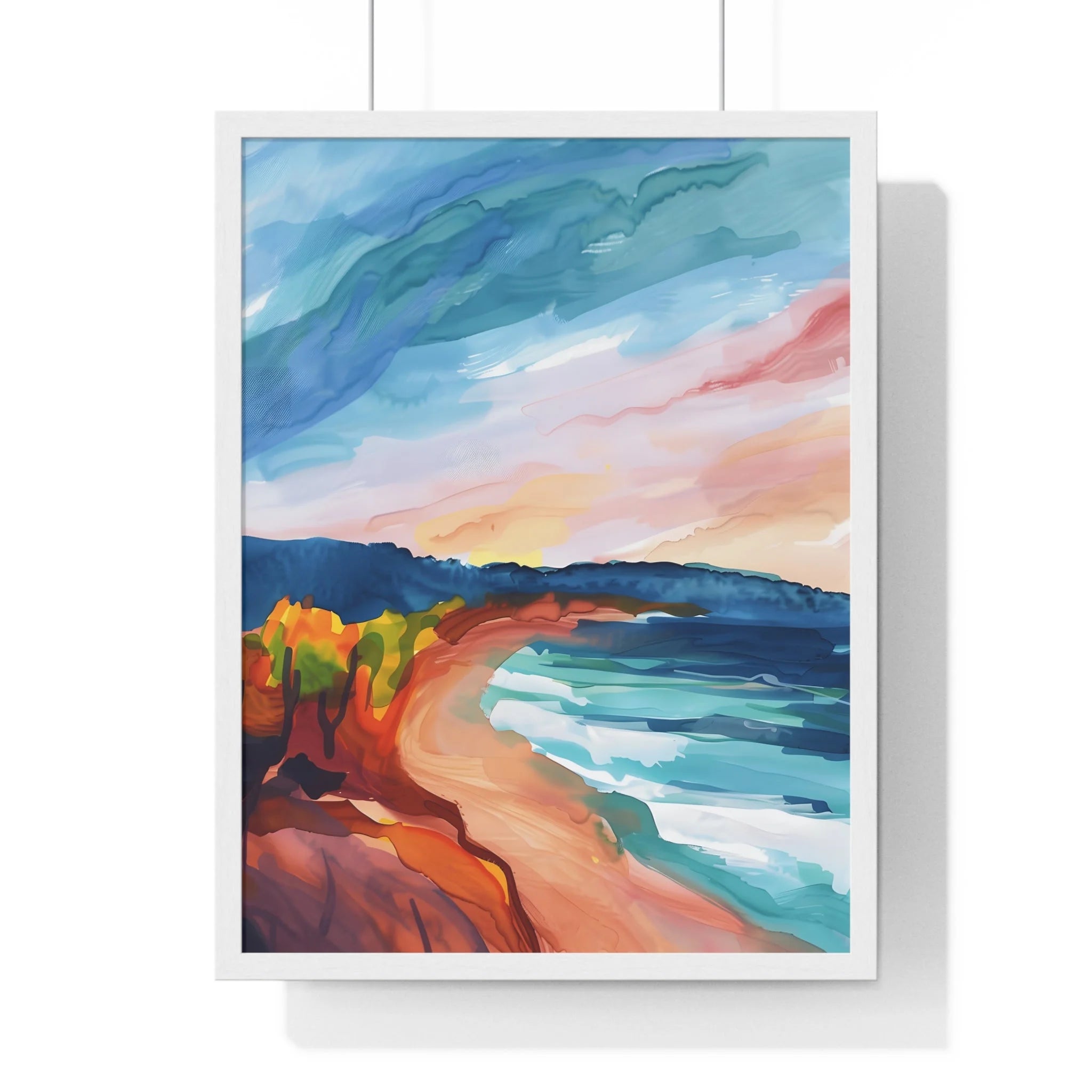 Buy The Best By Artsulli x Color Printify - Vertical Framed Poster - 2025