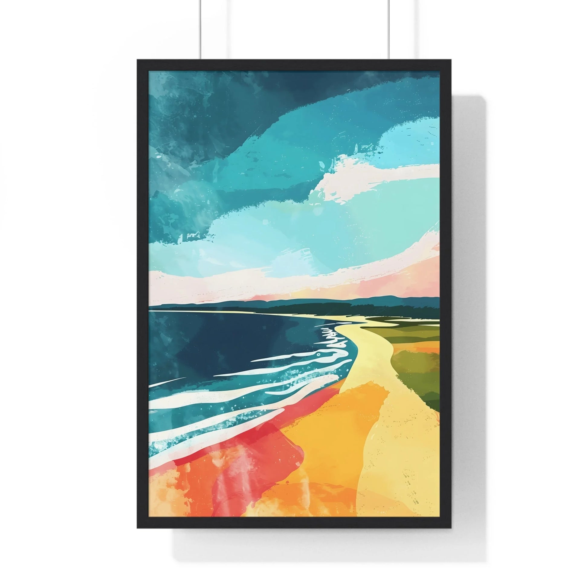 Buy The Best By Artsulli x Color Printify - Vertical Framed Poster - 2025