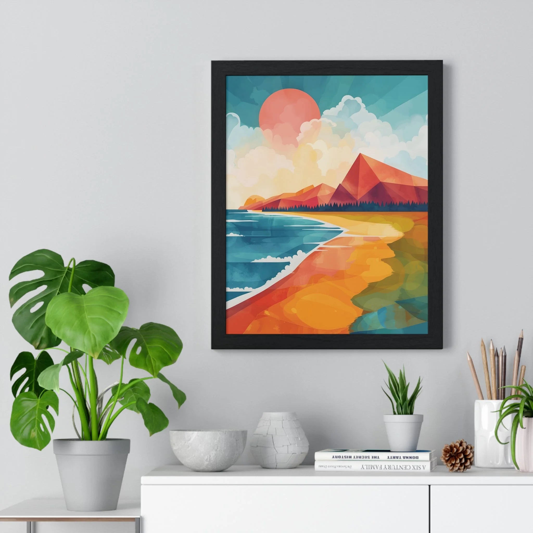 Buy The Best By Artsulli x Color Printify - Vertical Framed Poster - 2025