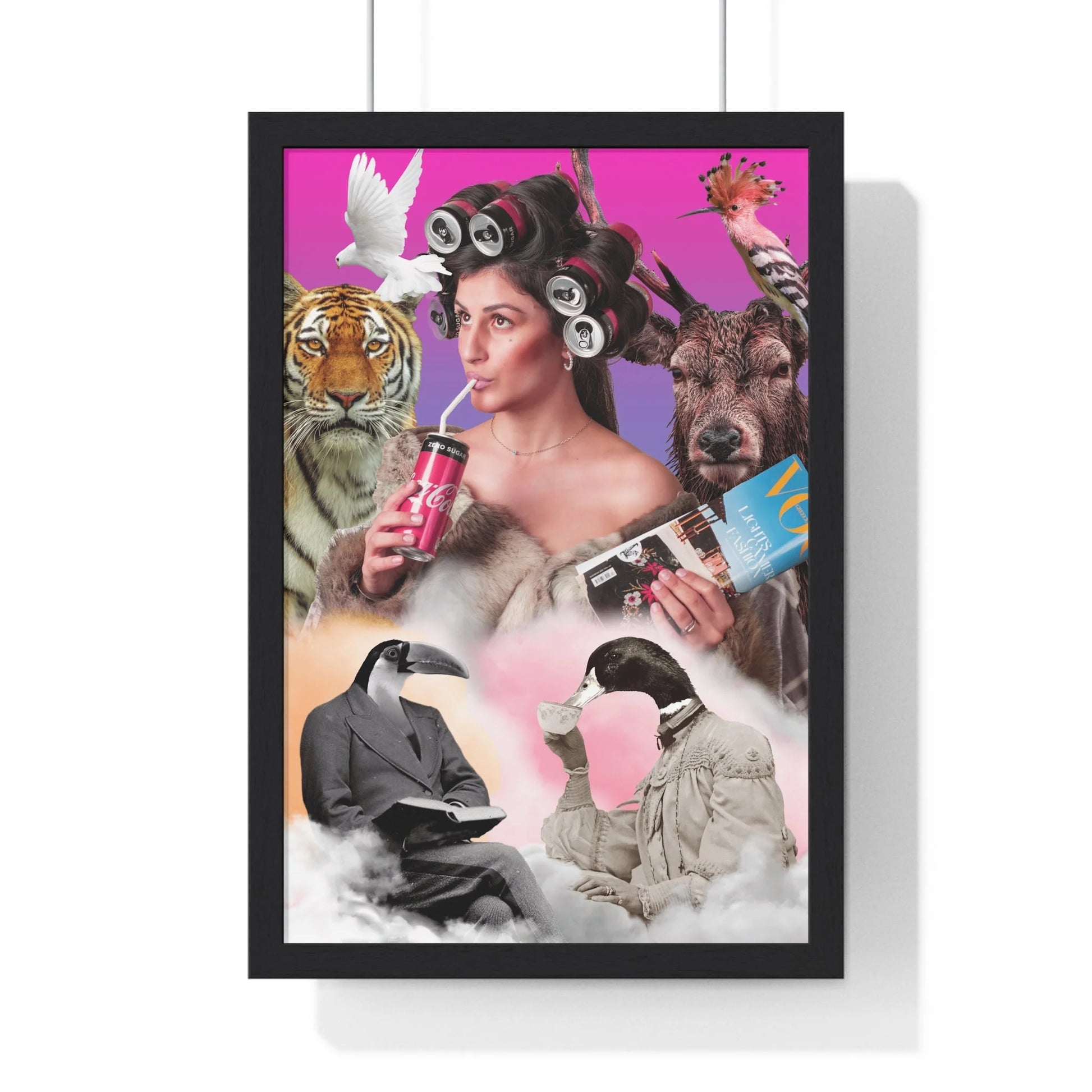 Buy The Best By Artsulli x Color Printify - Vertical Framed Poster - 2025