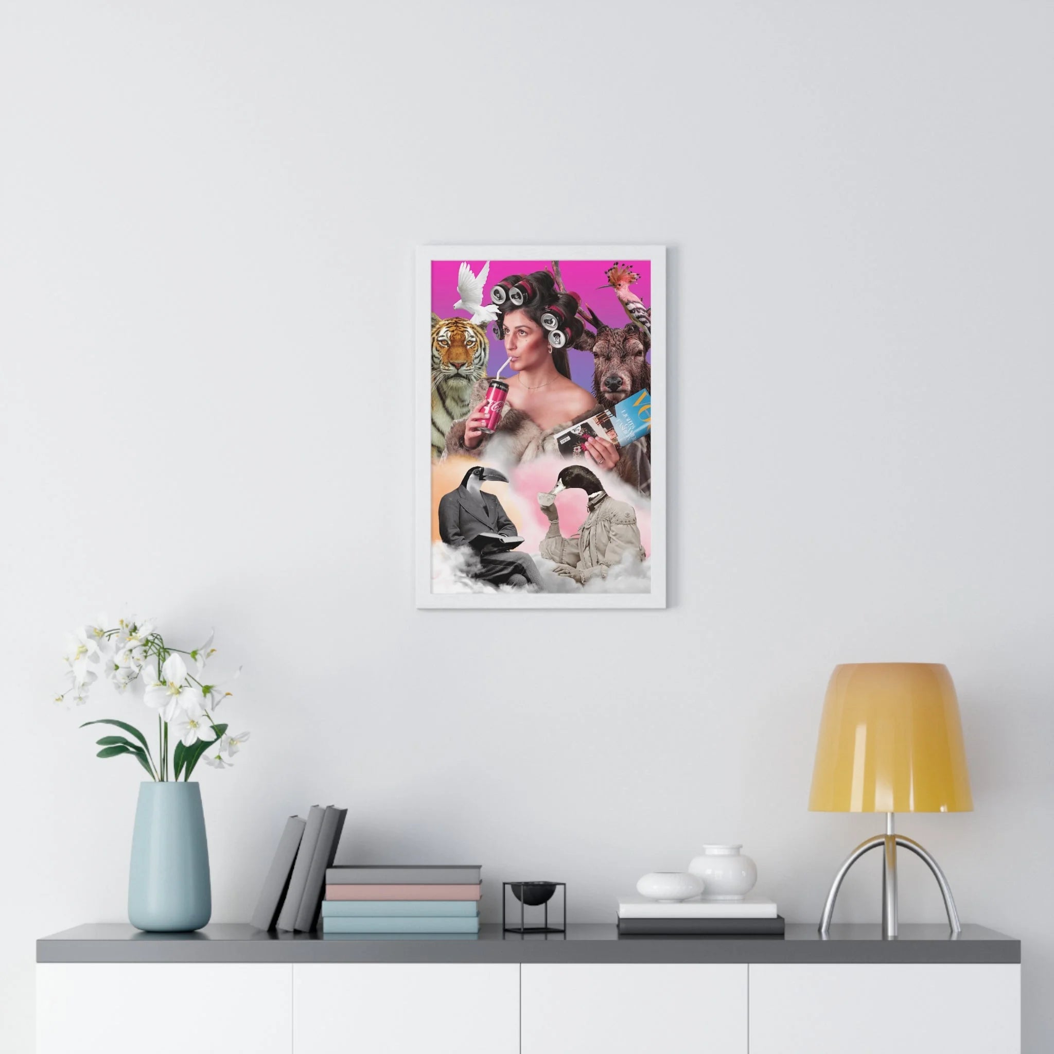 Buy The Best By Artsulli x Color Printify - Vertical Framed Poster - 2025