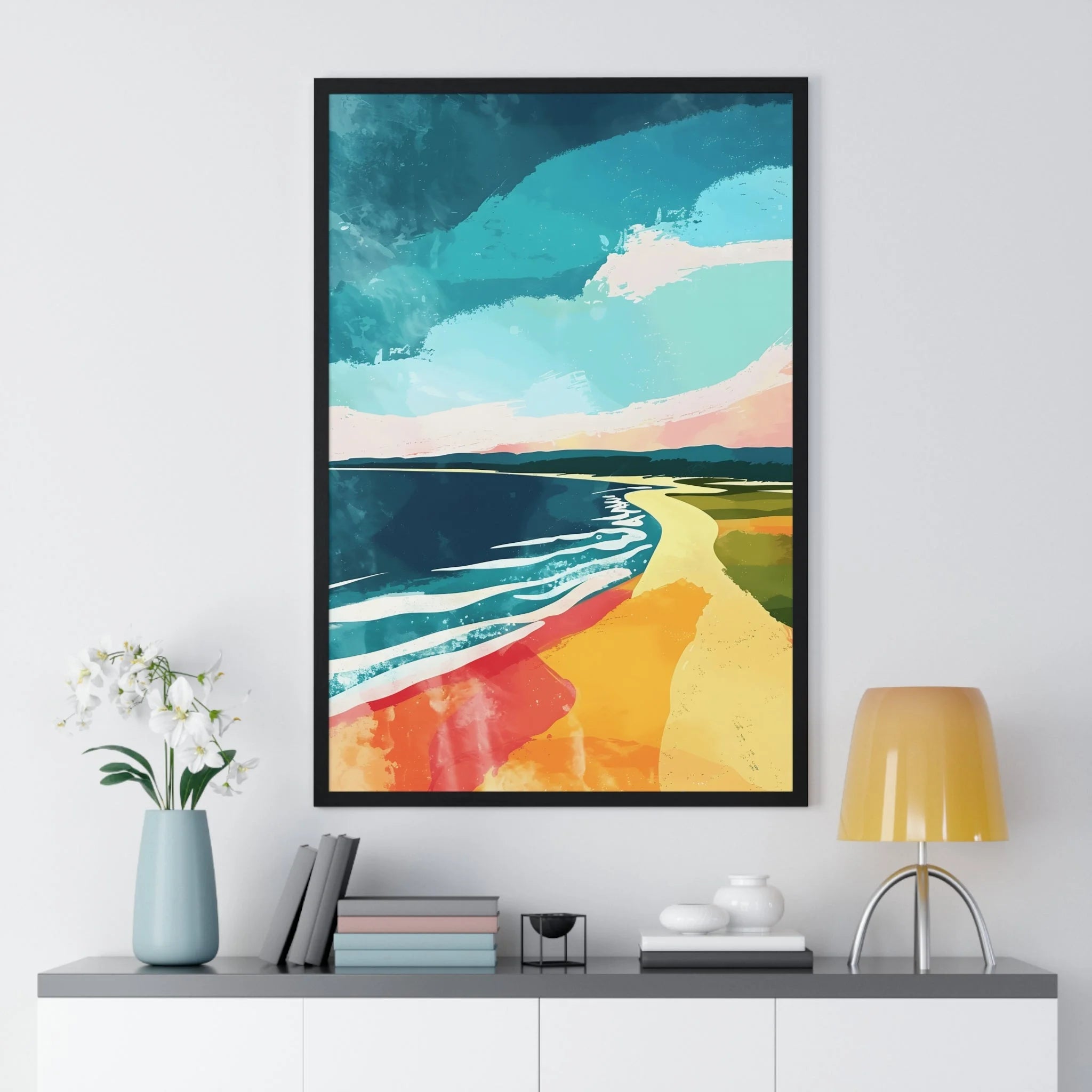 Buy The Best By Artsulli x Color Printify - Vertical Framed Poster - 2025