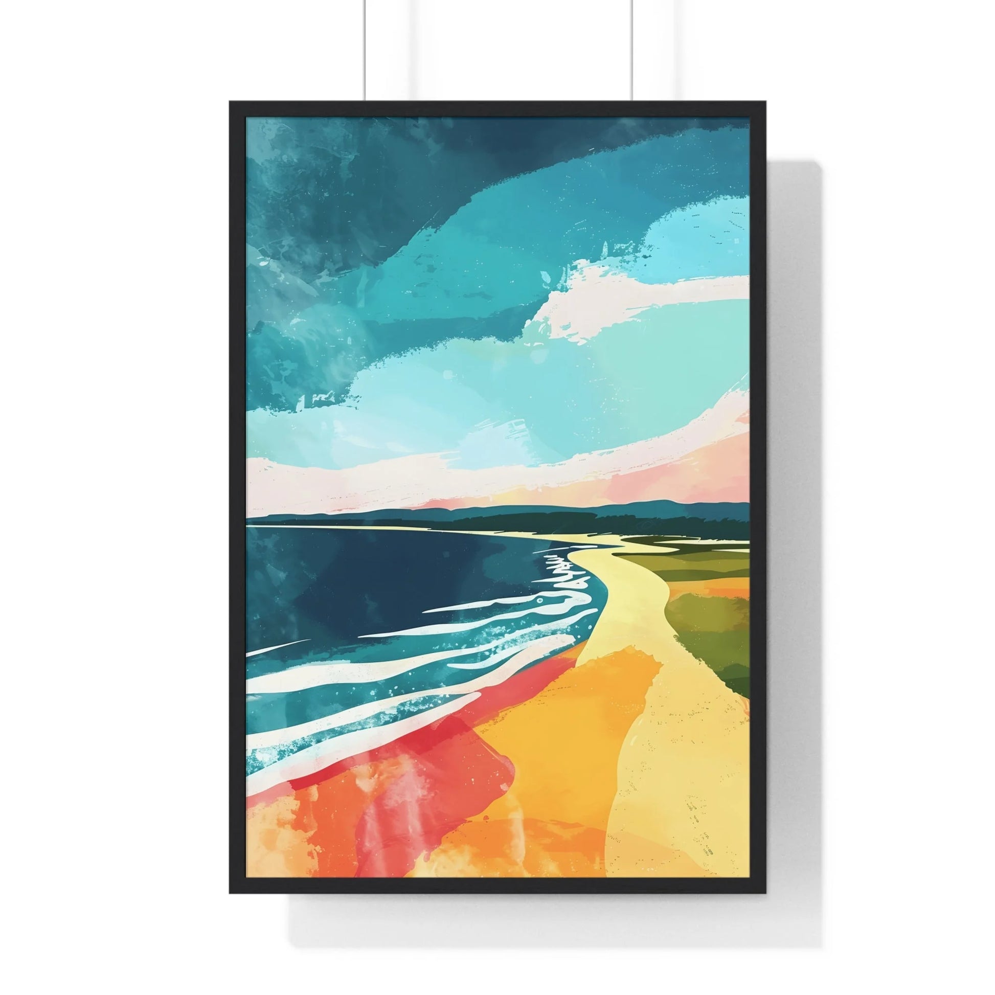 Buy The Best By Artsulli x Color Printify - Vertical Framed Poster - 2025