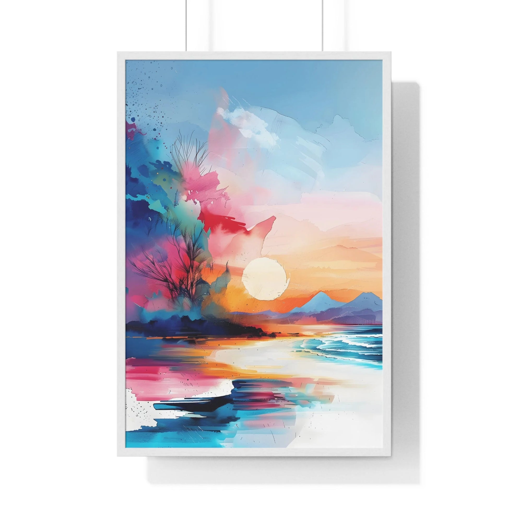 Buy The Best By Artsulli x Color Printify - Vertical Framed Poster - 2025