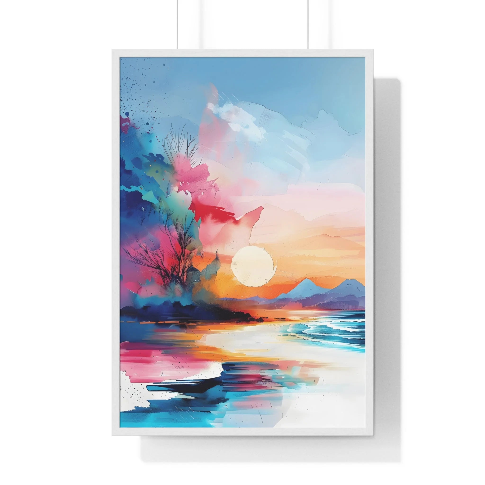 Buy The Best By Artsulli x Color Printify - Vertical Framed Poster - 2025