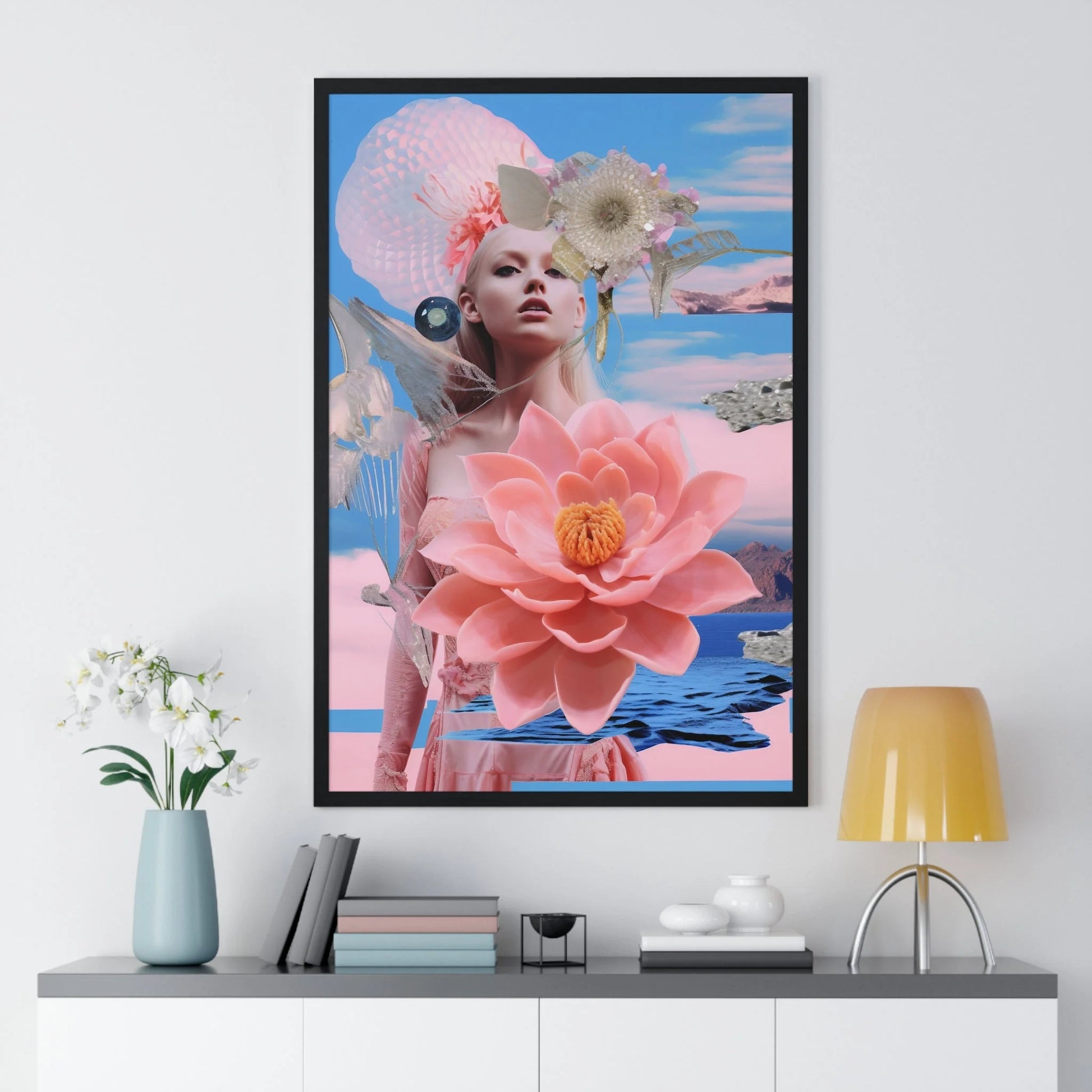 Buy The Best By Artsulli x Color Printify - Vertical Framed Poster - 2025