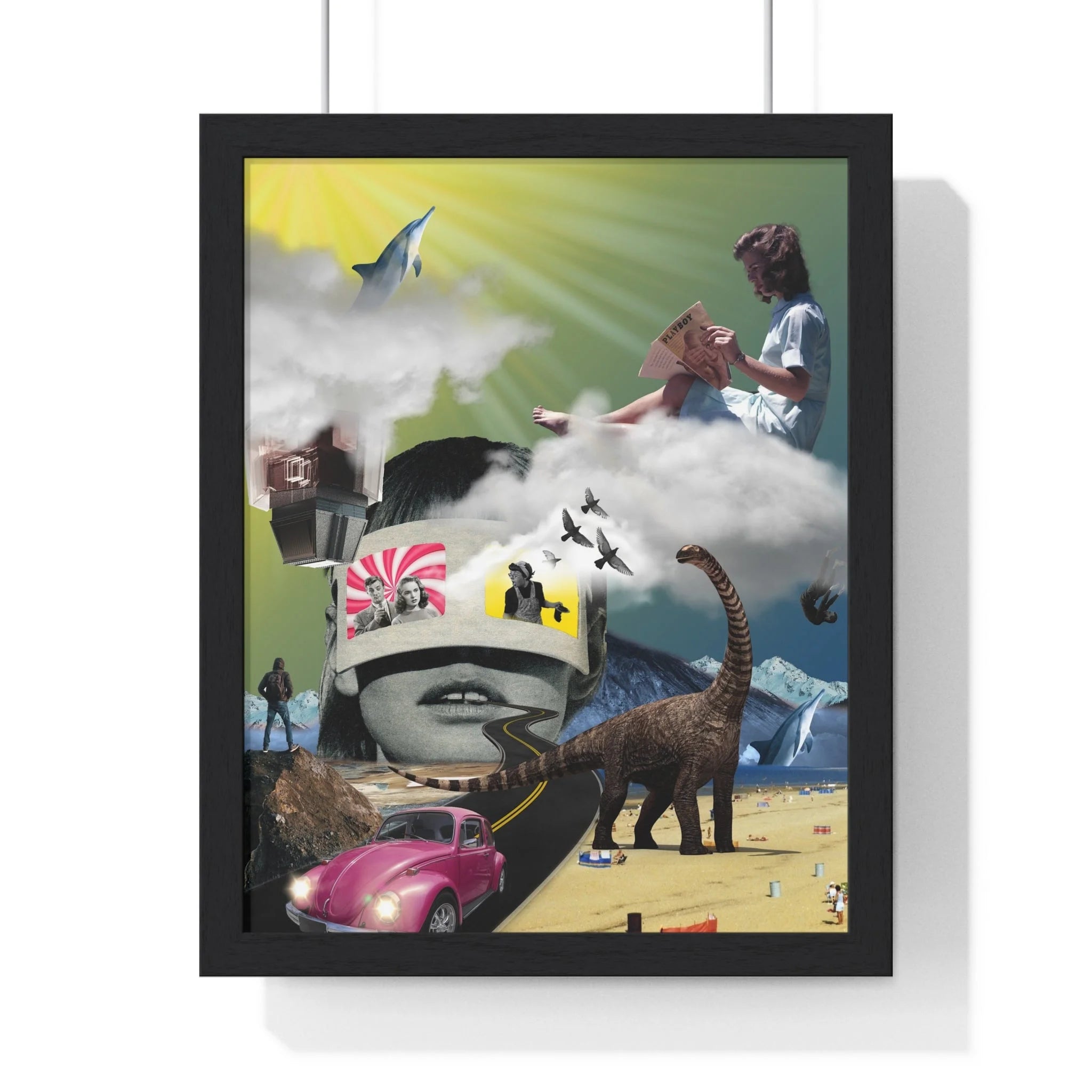 Buy The Best By Artsulli x Color Printify - Vertical Framed Poster - 2025