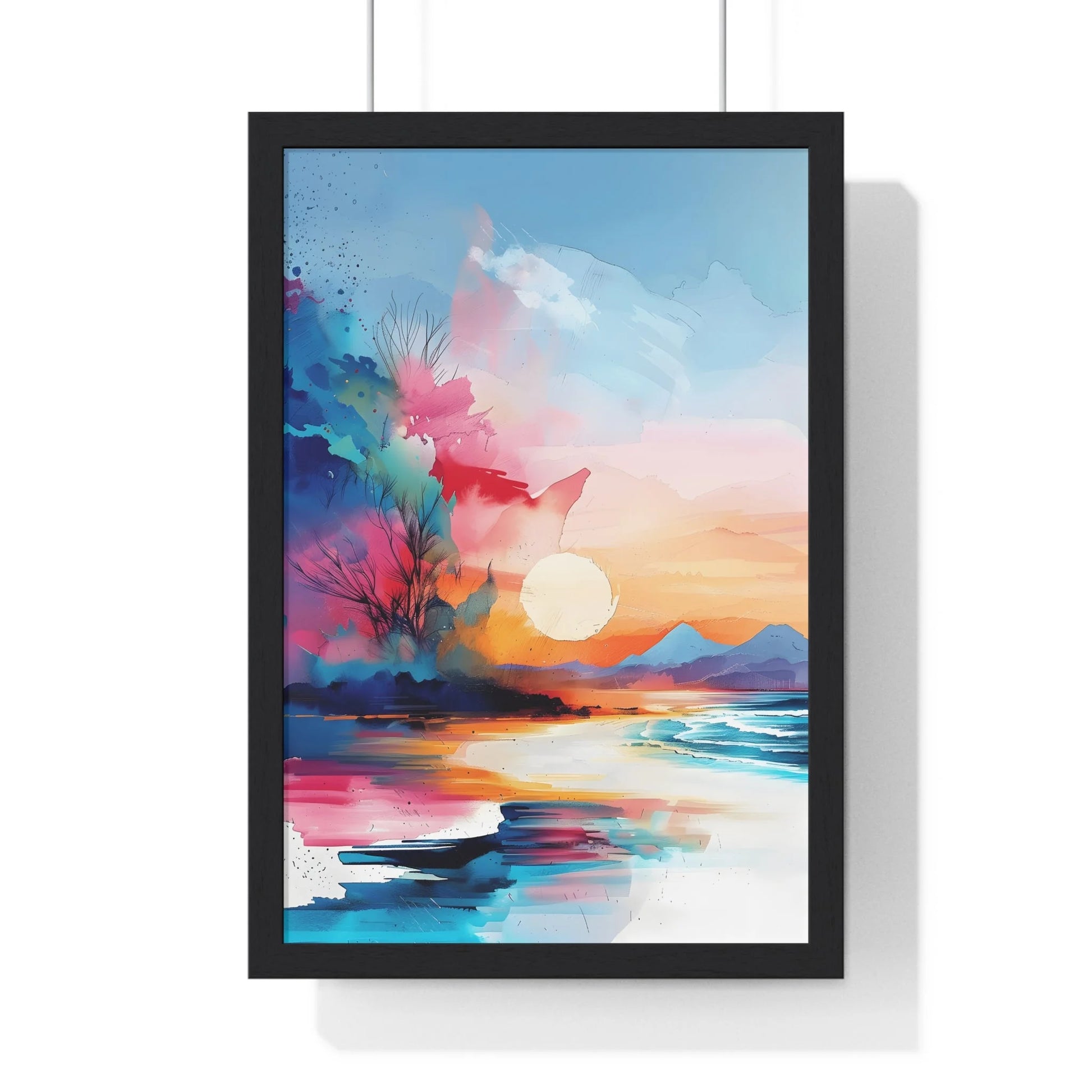 Buy The Best By Artsulli x Color Printify - Vertical Framed Poster - 2025