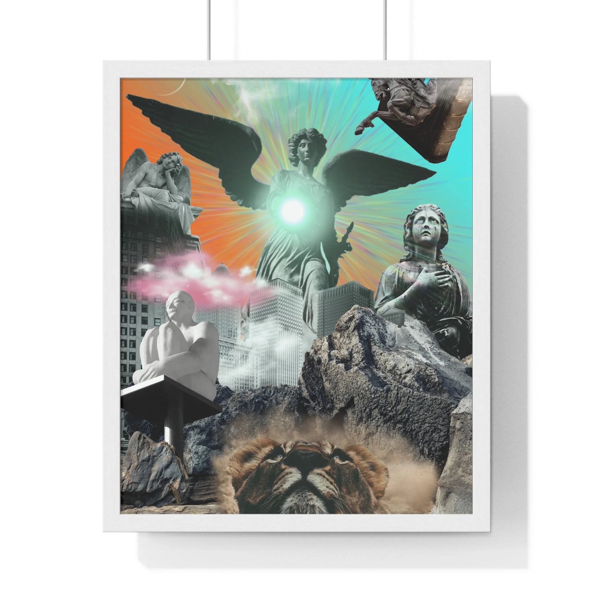 Buy The Best By Artsulli x Color Printify - Vertical Framed Poster - 2025