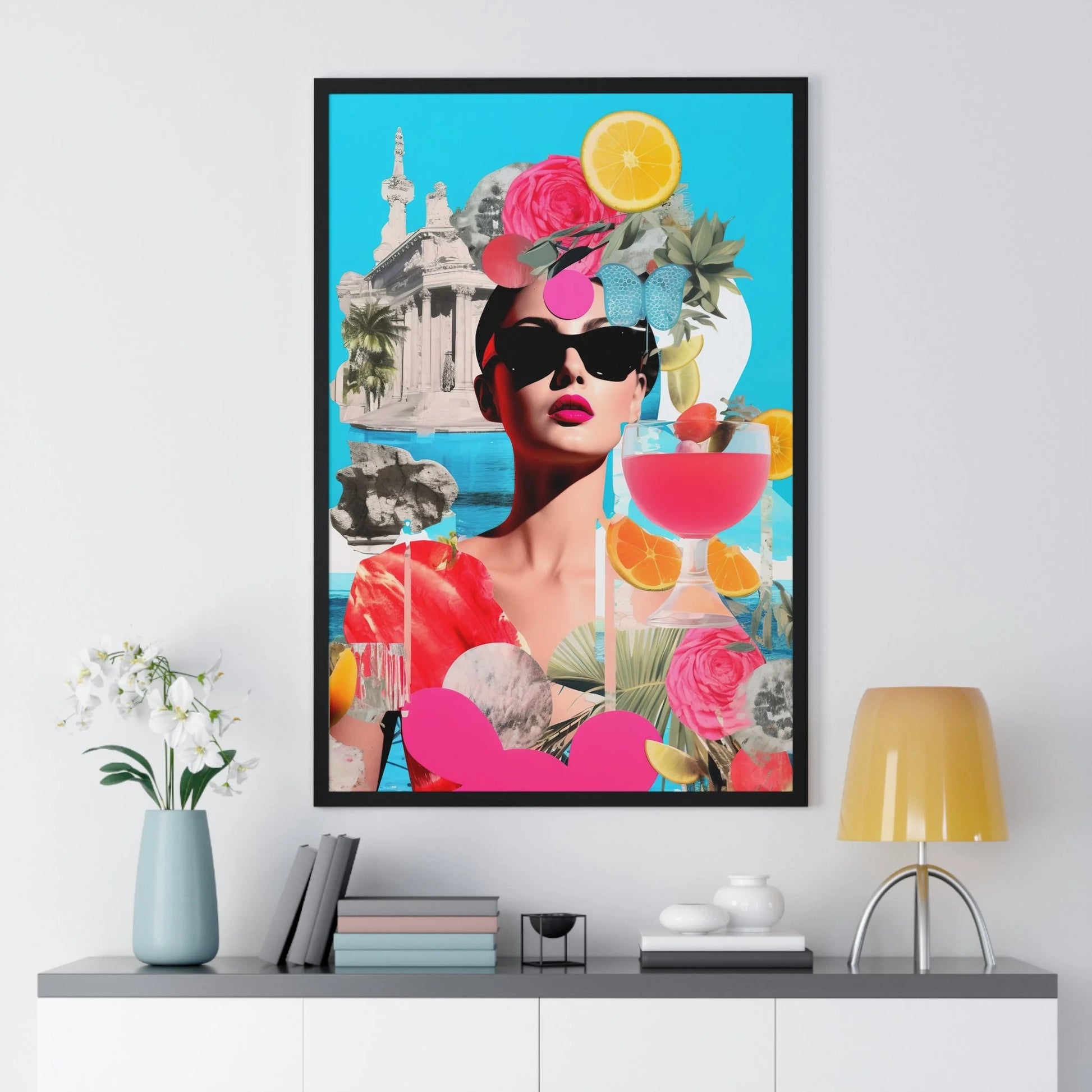 Buy The Best By Artsulli x Color Printify - Vertical Framed Poster - 2025