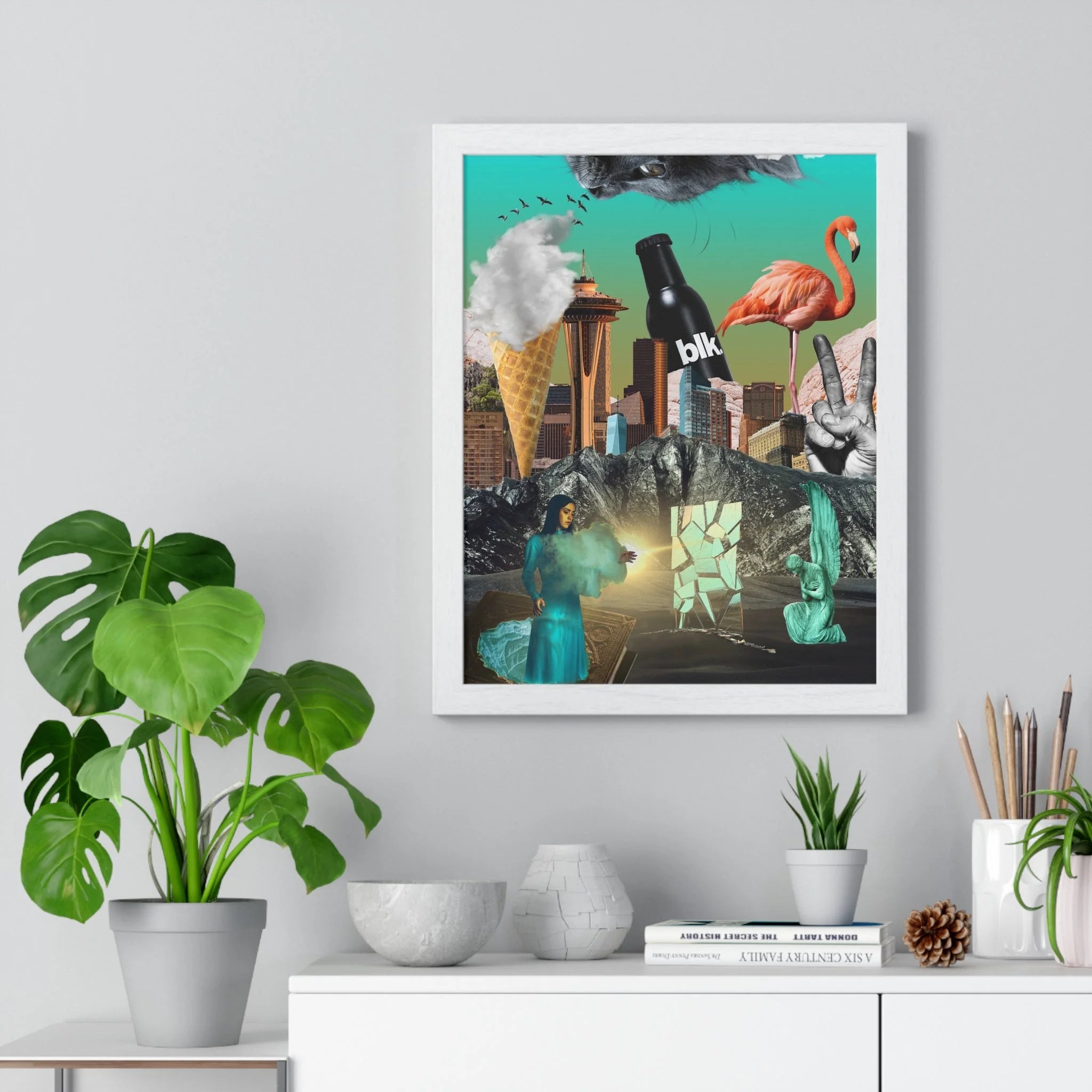 Buy The Best By Artsulli x Color Printify - Vertical Framed Poster - 2025