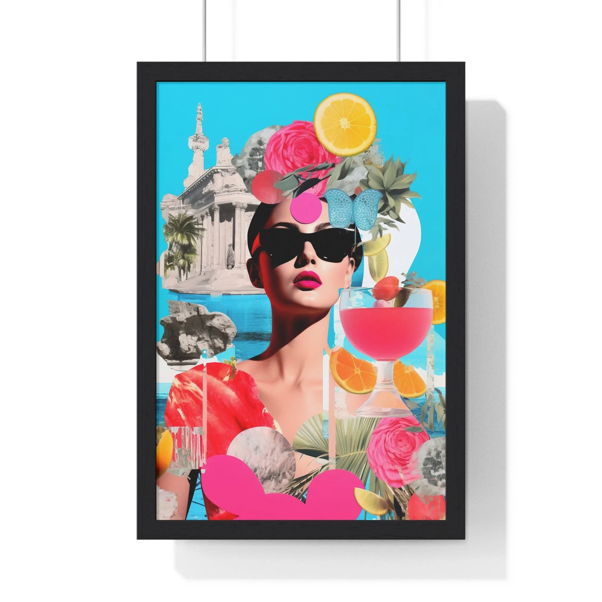 Buy The Best By Artsulli x Color Printify - Vertical Framed Poster - 2025