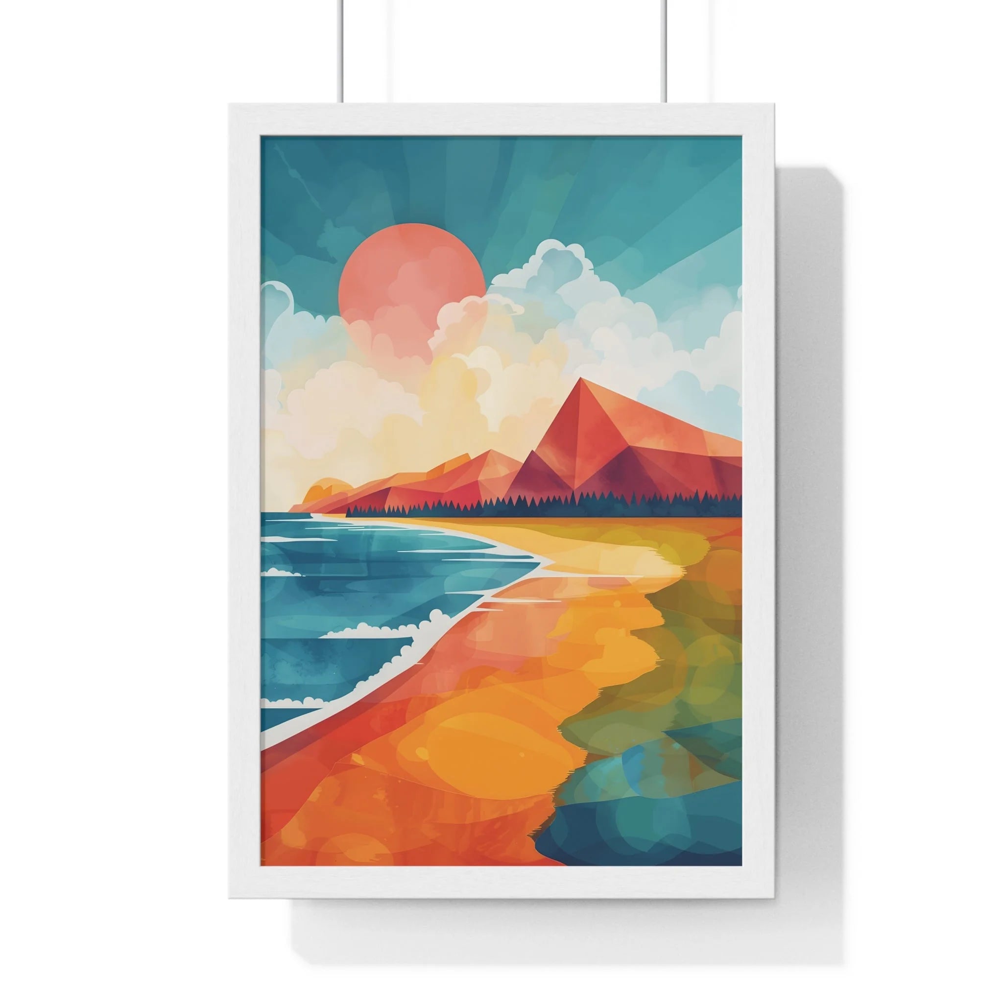 Buy The Best By Artsulli x Color Printify - Vertical Framed Poster - 2025