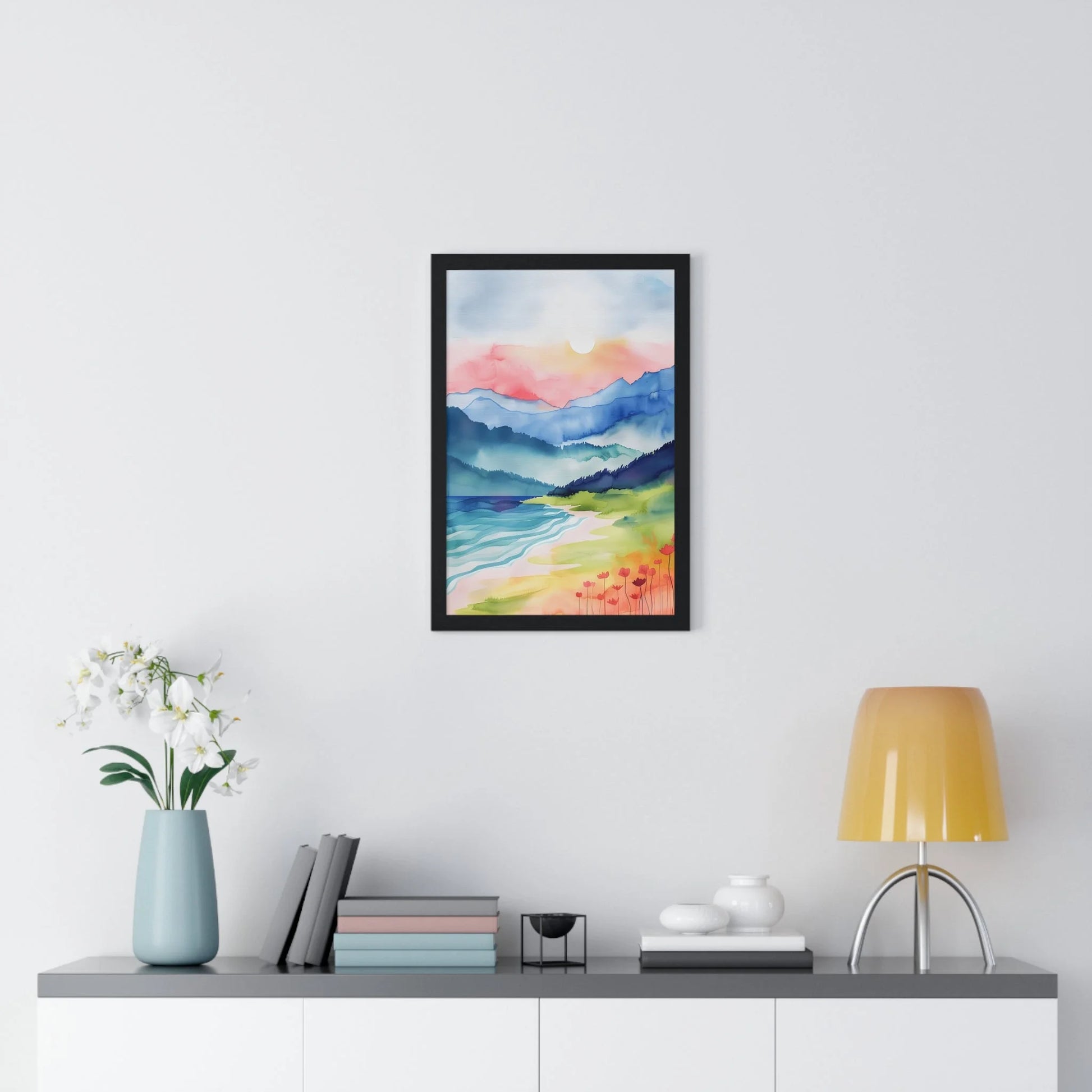 Buy The Best By Artsulli x Color Printify - Vertical Framed Poster - 2025
