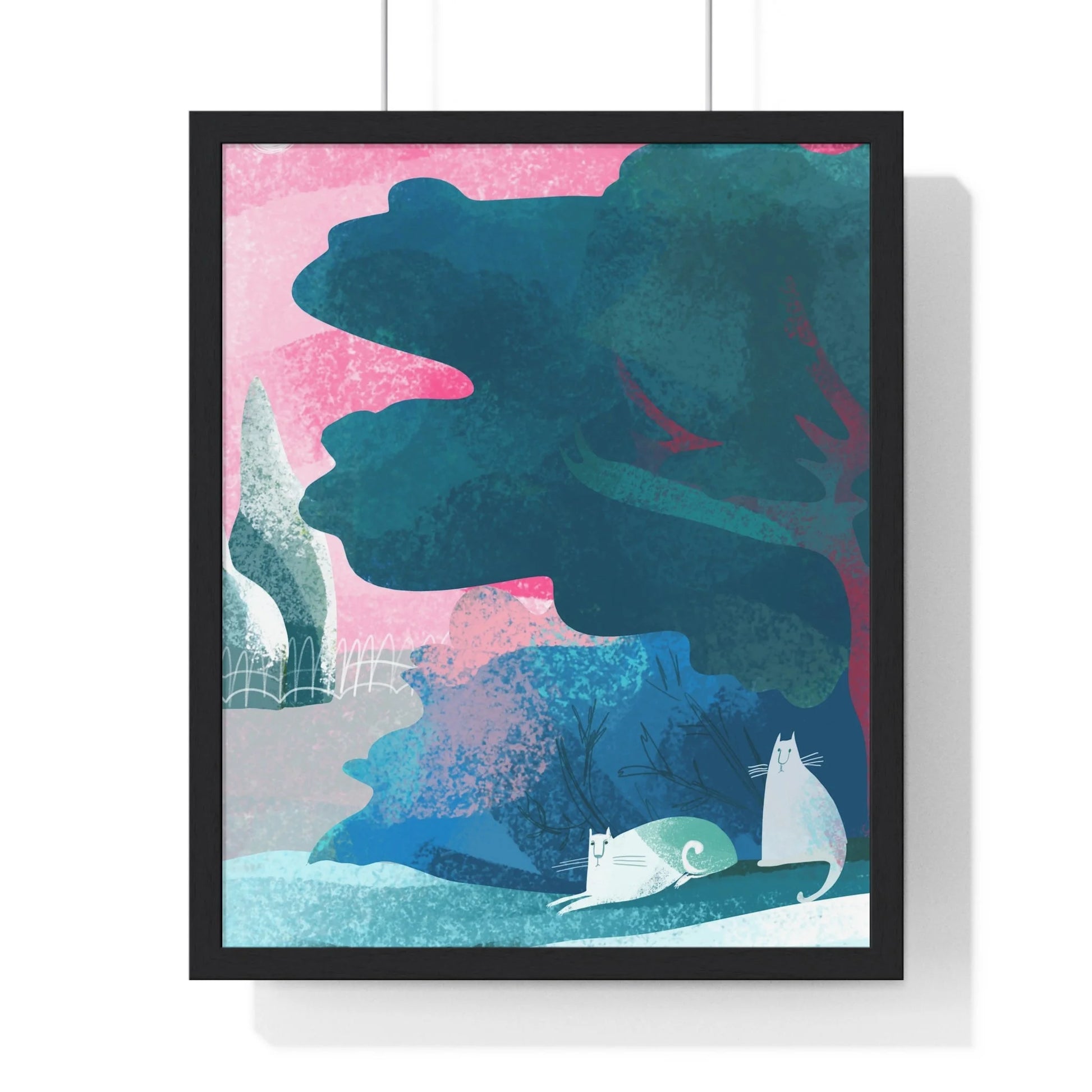 Buy The Best By Artsulli x Color Printify - Vertical Framed Poster - 2025