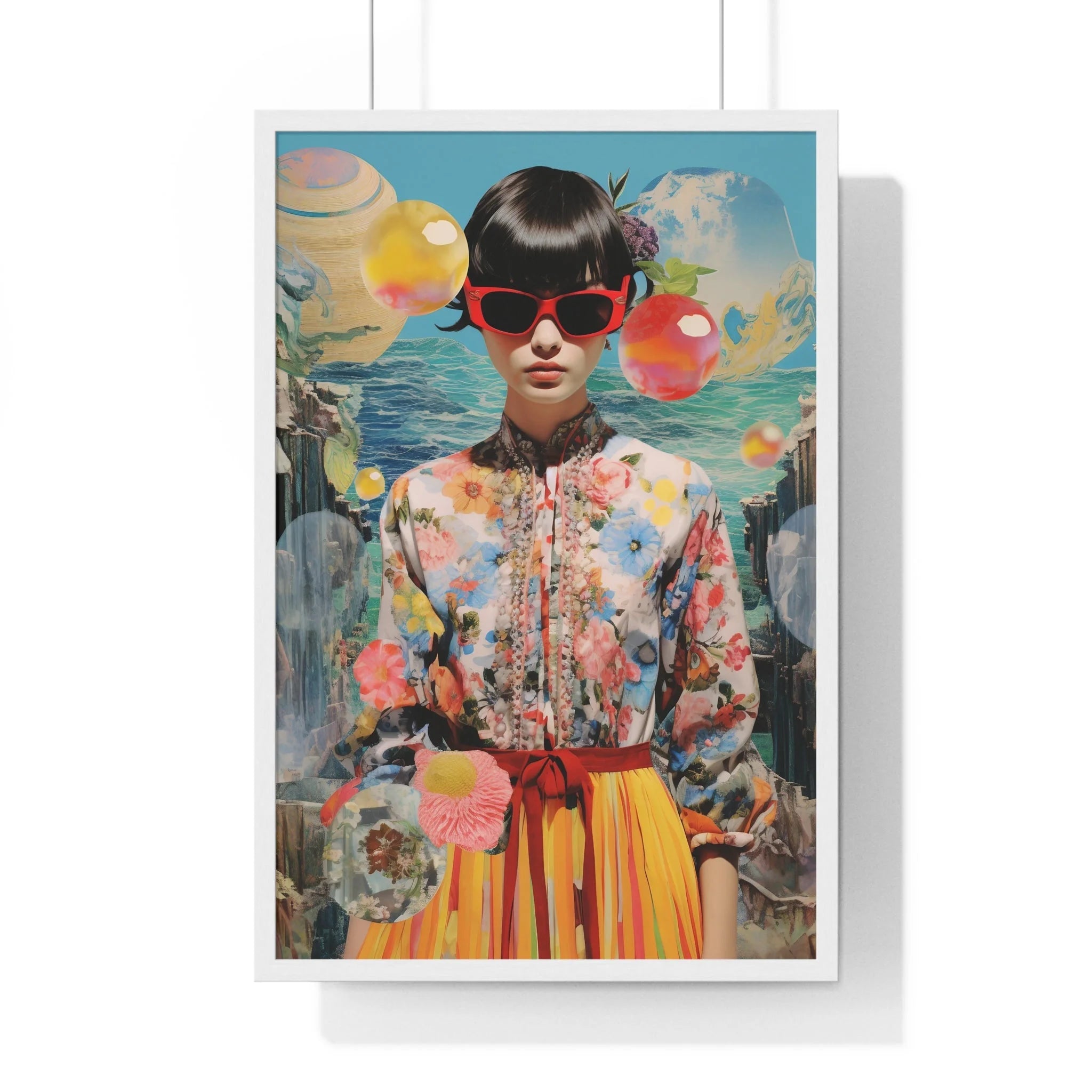 Buy The Best By Artsulli x Color Printify - Vertical Framed Poster - 2025