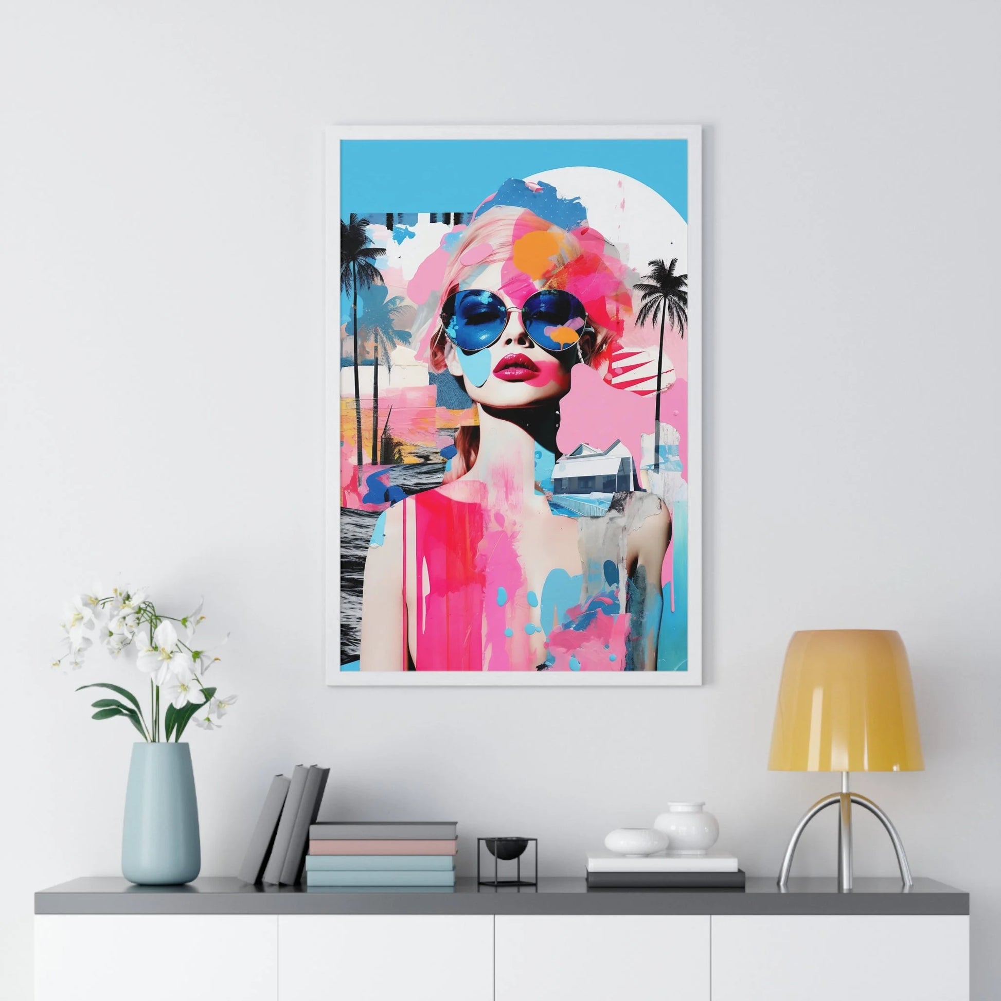 Buy The Best By Artsulli x Color Printify - Vertical Framed Poster - 2025