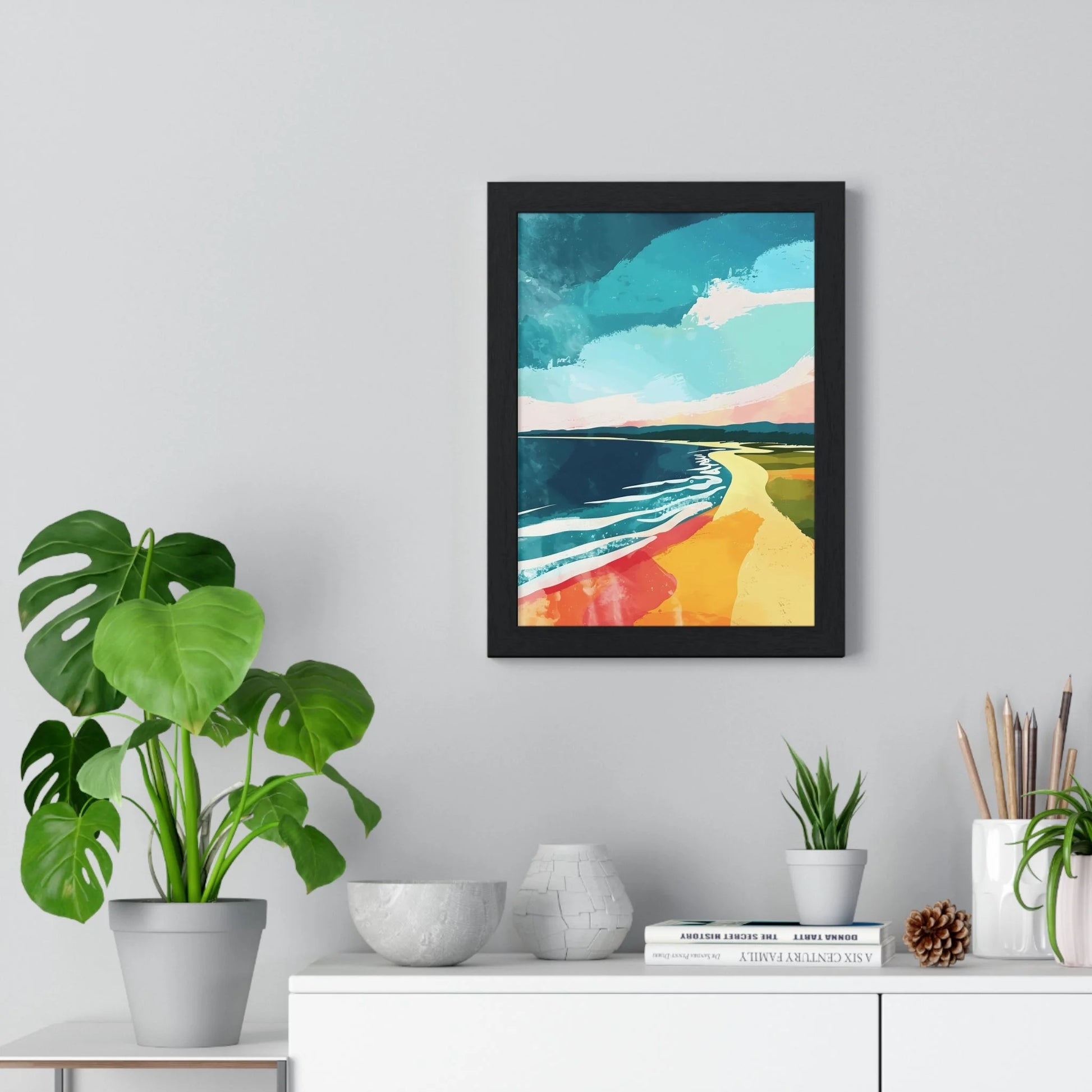 Buy The Best By Artsulli x Color Printify - Vertical Framed Poster - 2025