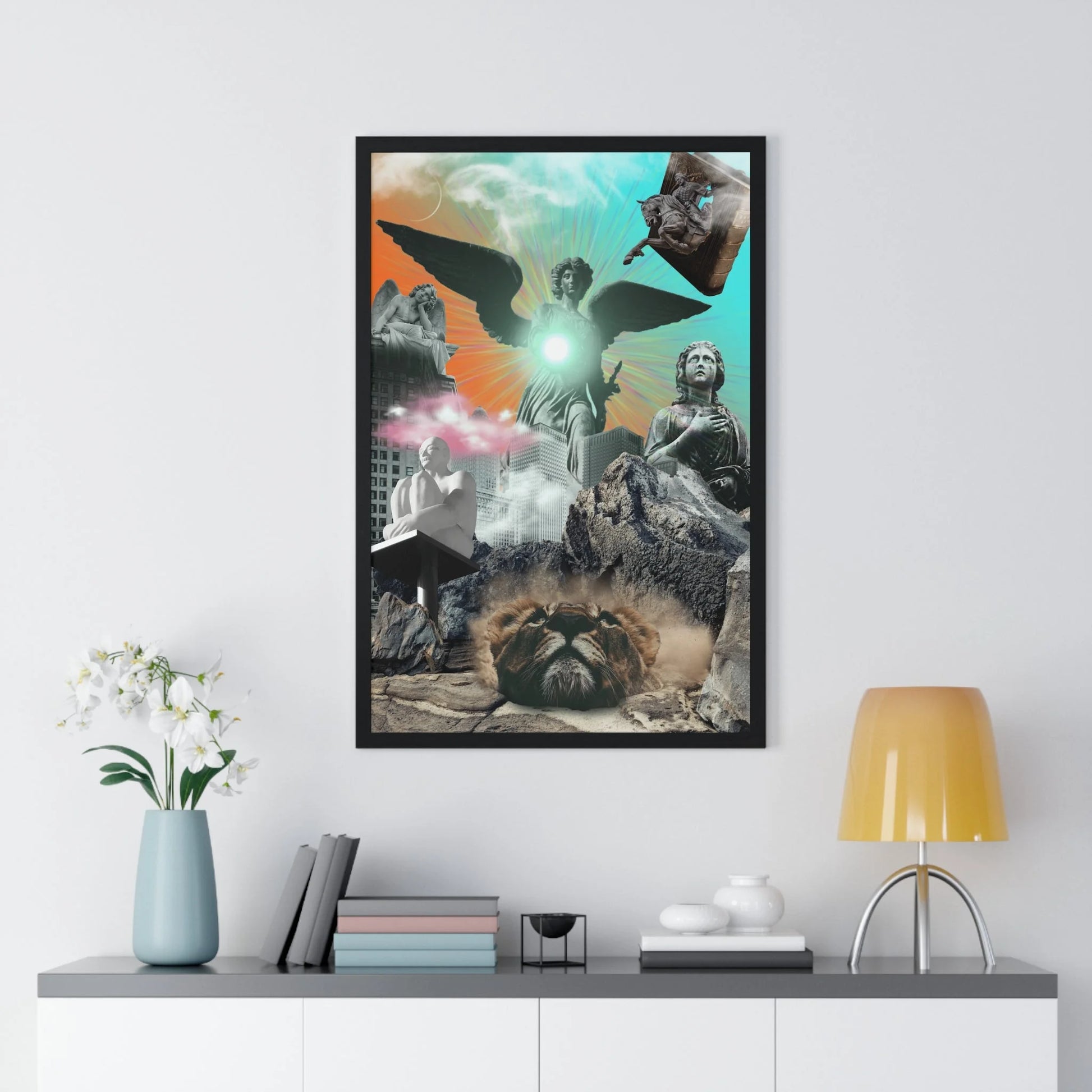 Buy The Best By Artsulli x Color Printify - Vertical Framed Poster - 2025