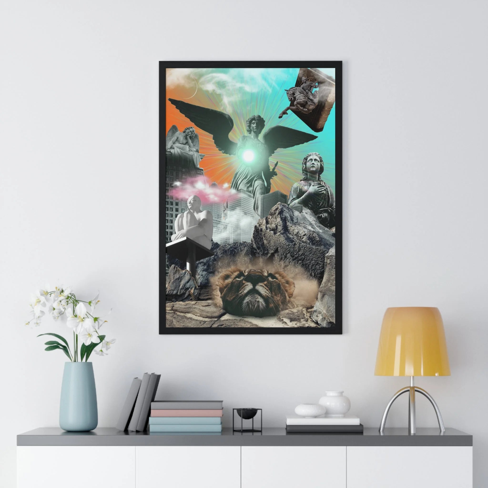 Buy The Best By Artsulli x Color Printify - Vertical Framed Poster - 2025