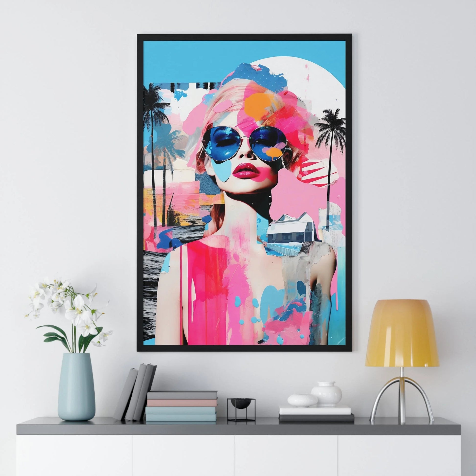 Buy The Best By Artsulli x Color Printify - Vertical Framed Poster - 2025