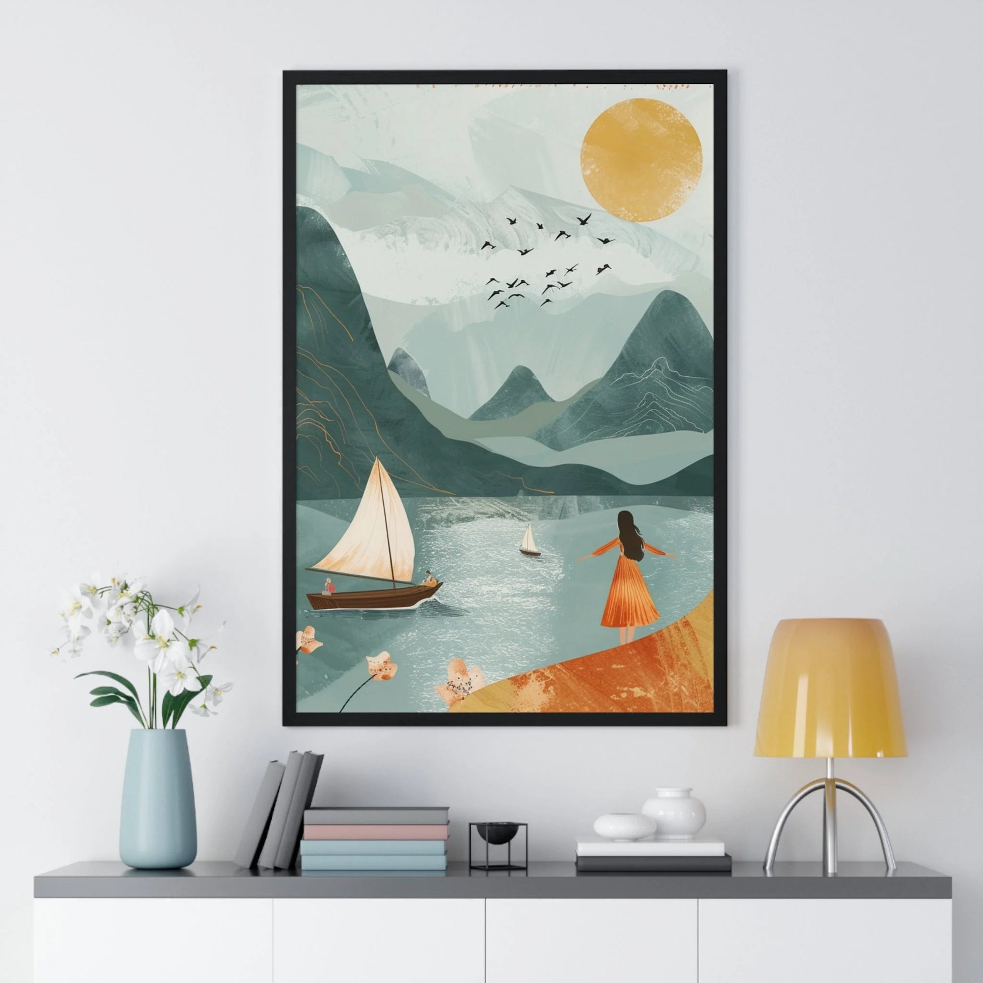 Buy The Best By Artsulli x Color Printify - Vertical Framed Poster - 2025