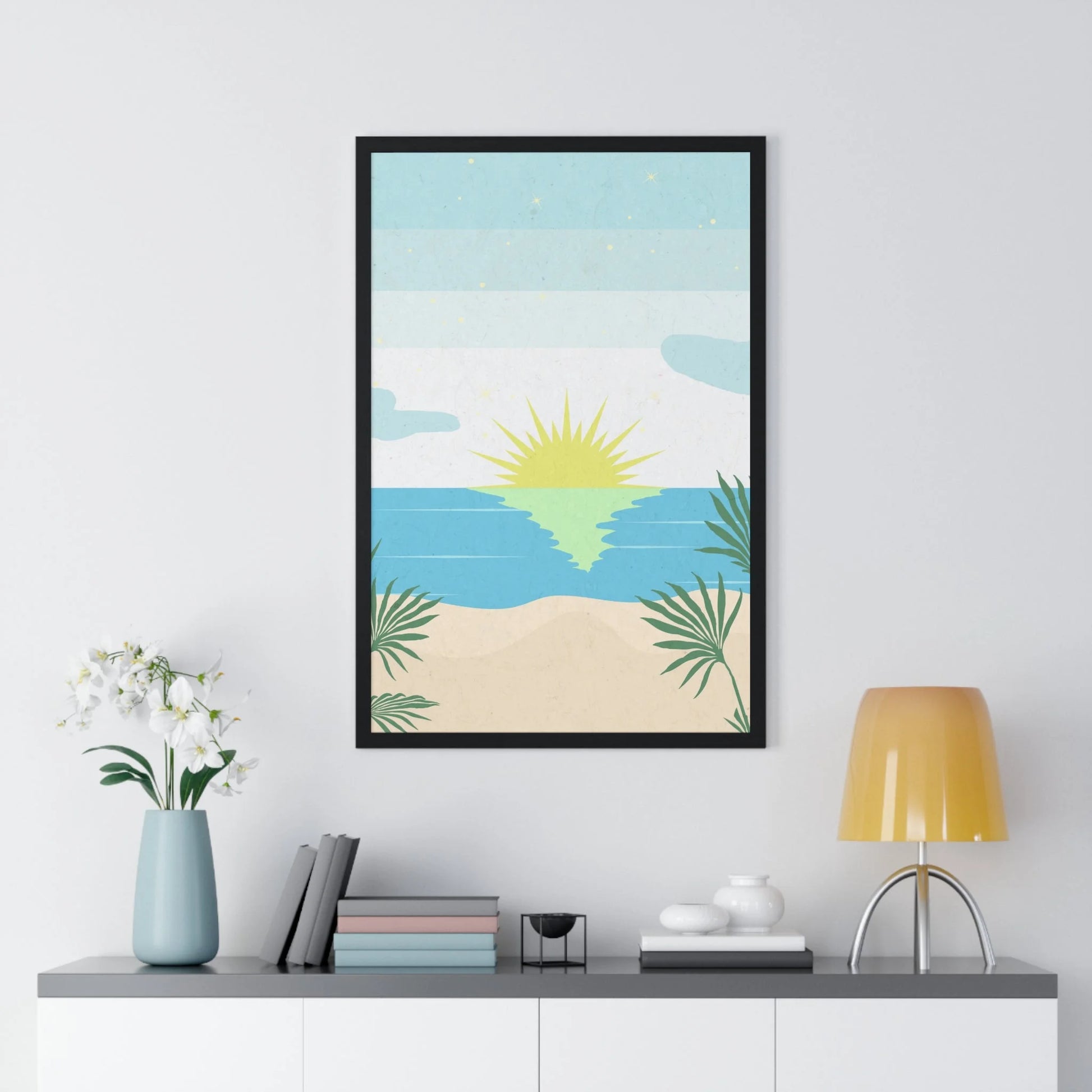 Buy The Best By Artsulli x Color Printify - Vertical Framed Poster - 2025