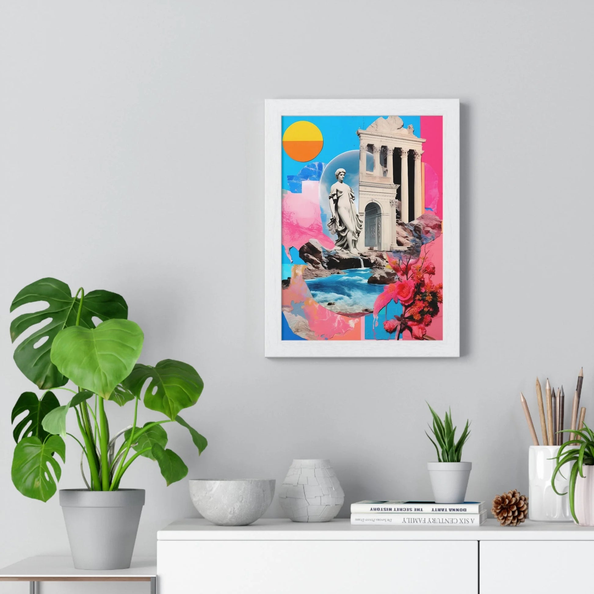 Buy The Best By Artsulli x Color Printify - Vertical Framed Poster - 2025