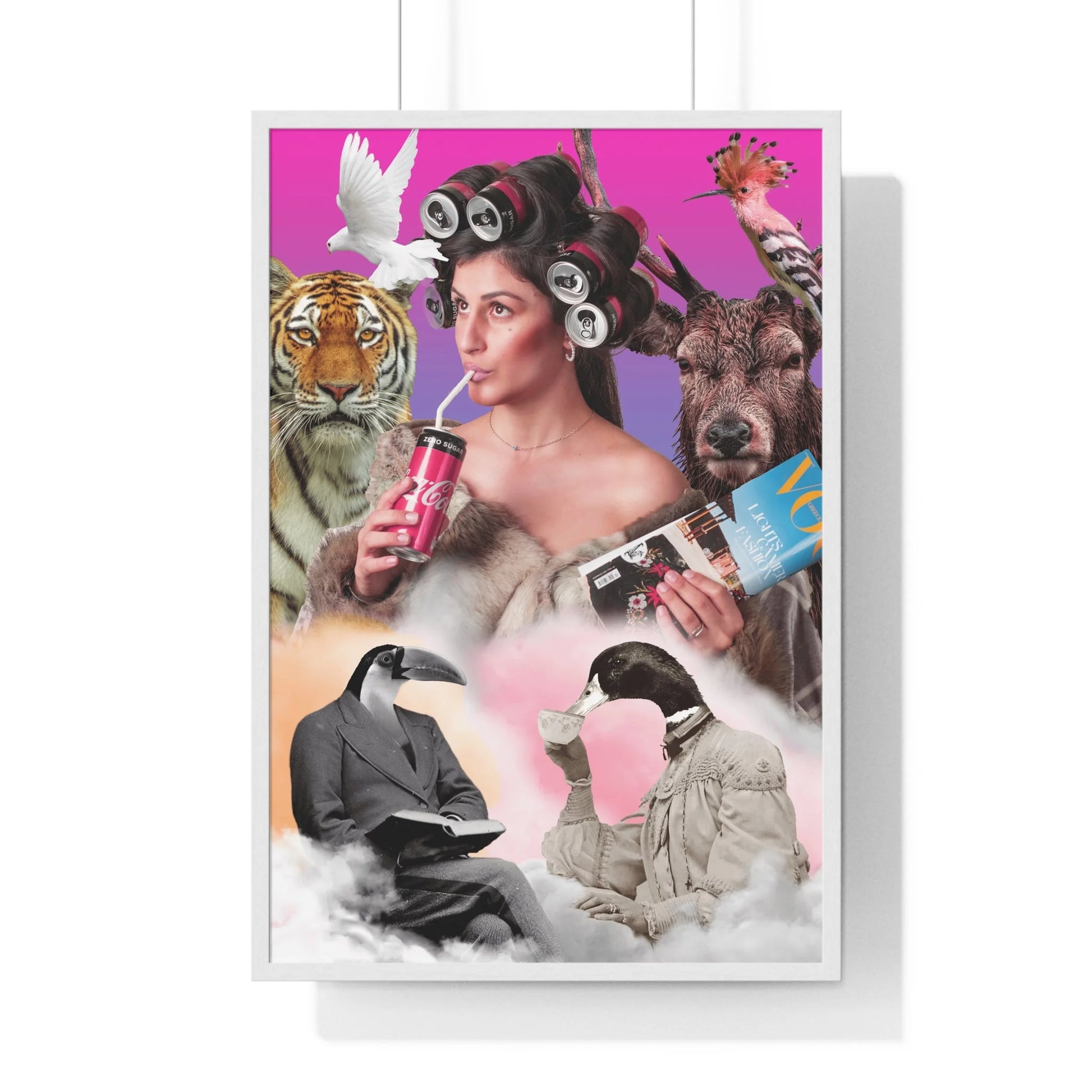 Buy The Best By Artsulli x Color Printify - Vertical Framed Poster - 2025