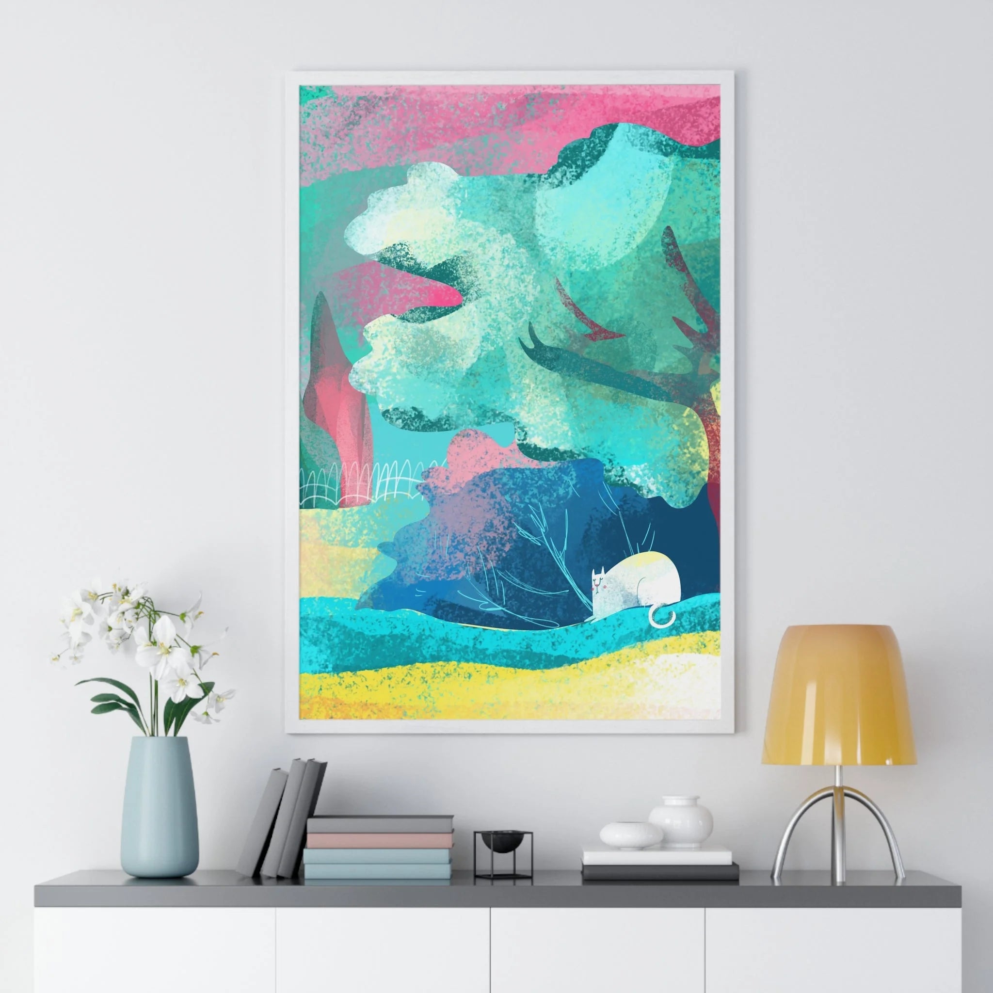 Buy The Best By Artsulli x Color Printify - Vertical Framed Poster - 2025