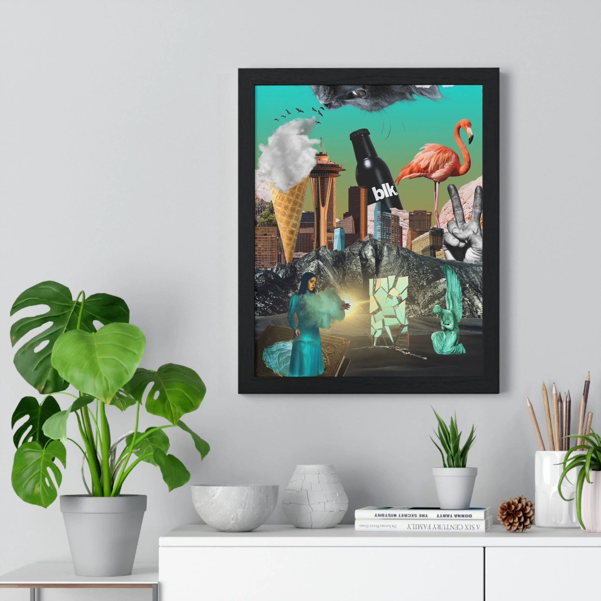 Buy The Best By Artsulli x Color Printify - Vertical Framed Poster - 2025