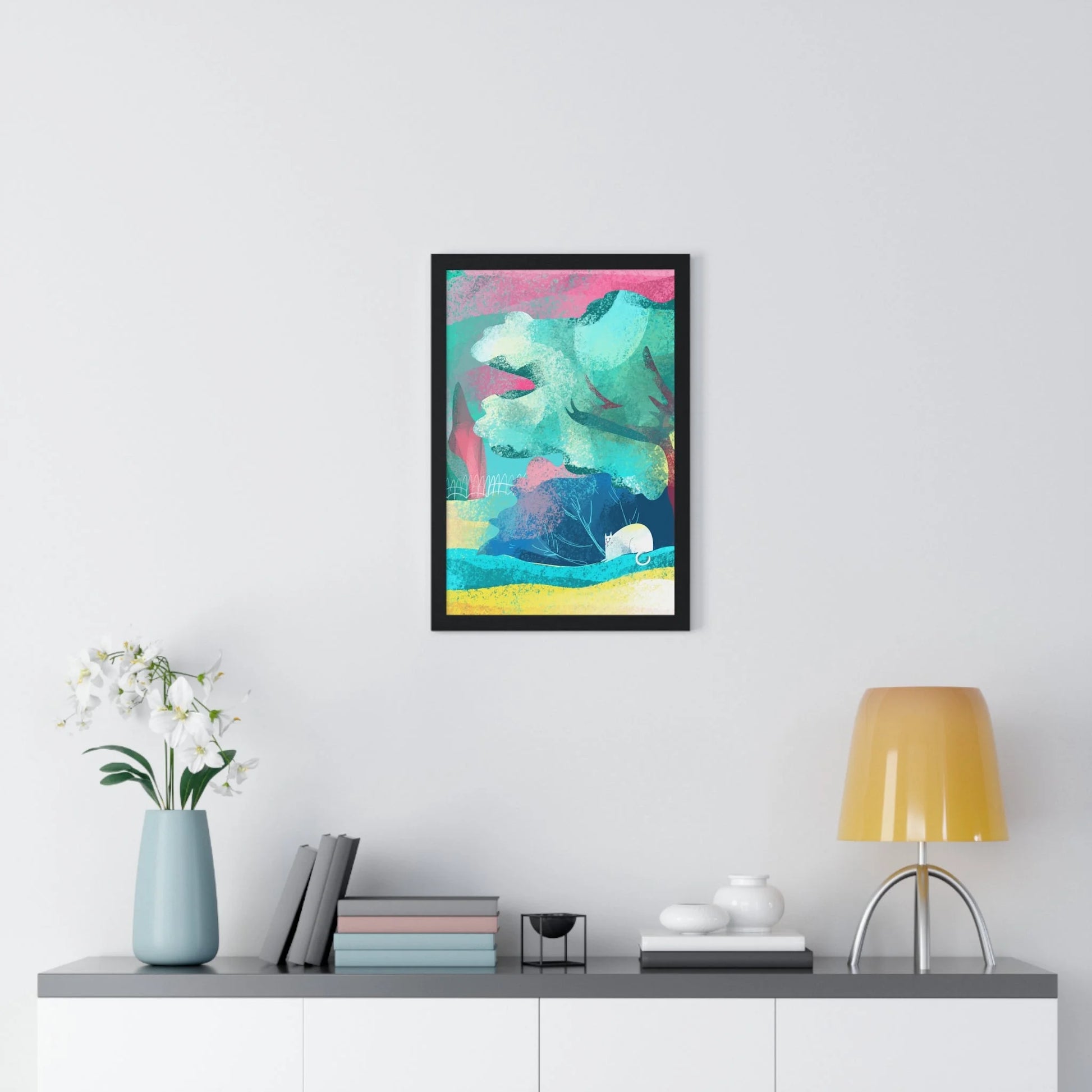 Buy The Best By Artsulli x Color Printify - Vertical Framed Poster - 2025