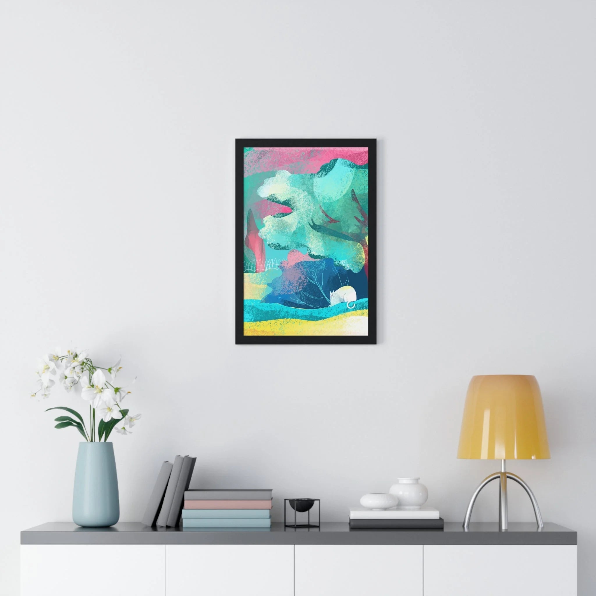 Buy The Best By Artsulli x Color Printify - Vertical Framed Poster - 2025