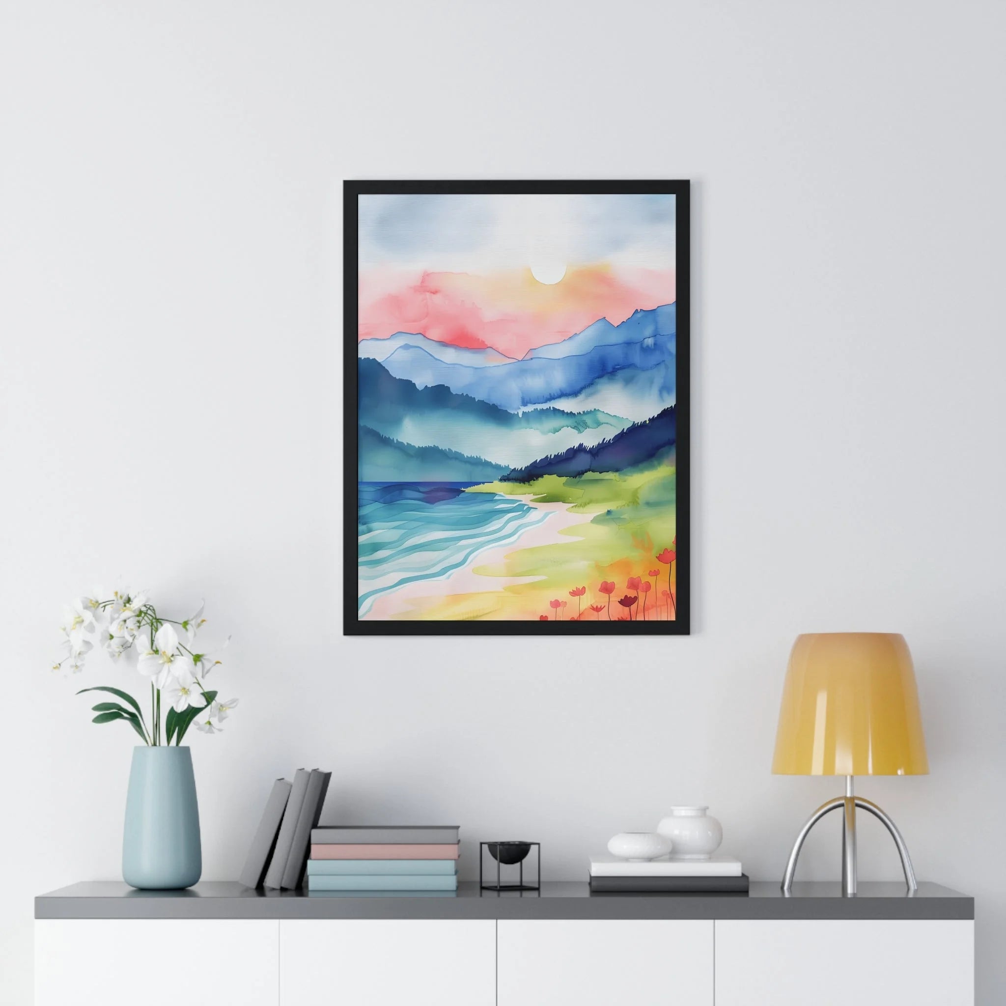 Buy The Best By Artsulli x Color Printify - Vertical Framed Poster - 2025