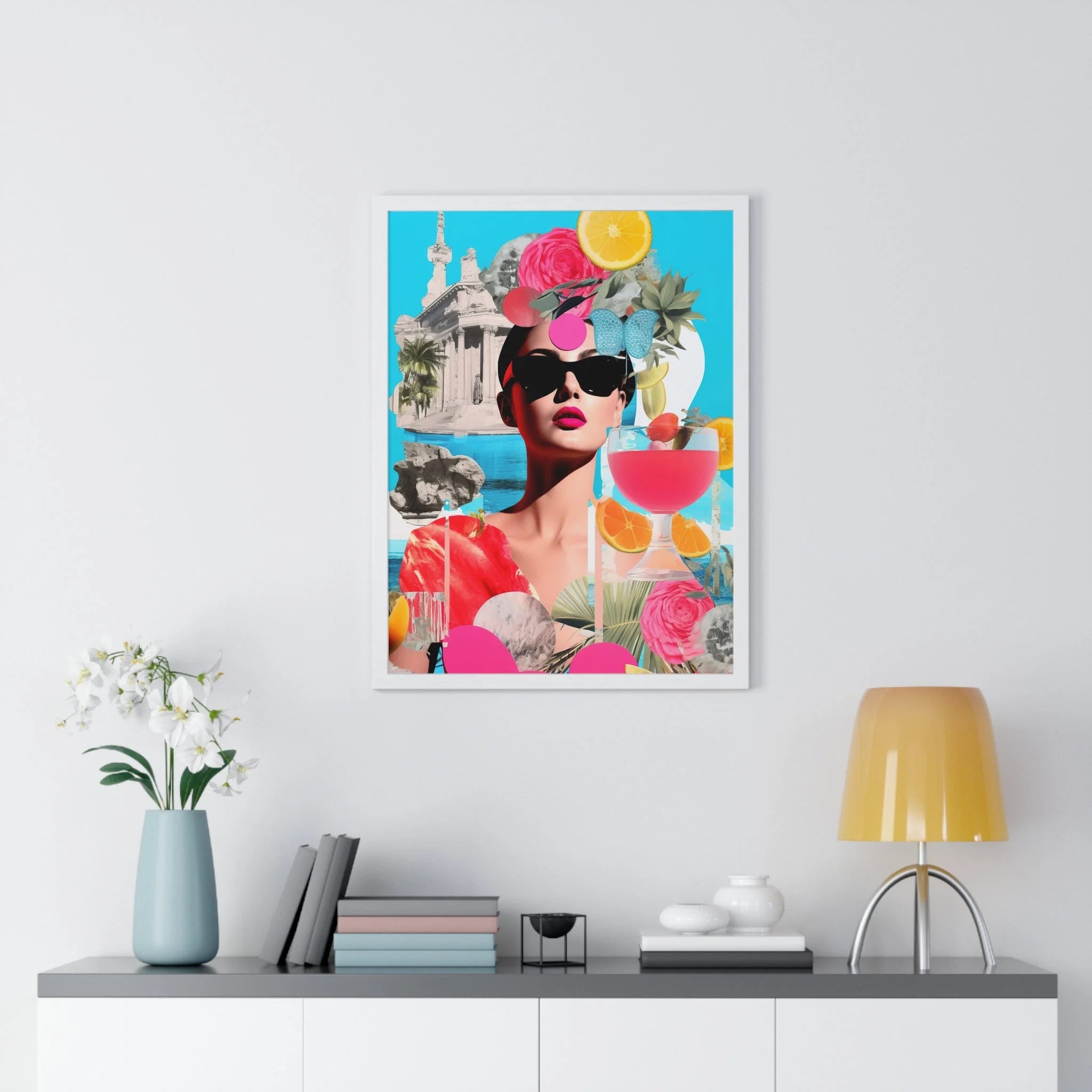 Buy The Best By Artsulli x Color Printify - Vertical Framed Poster - 2025