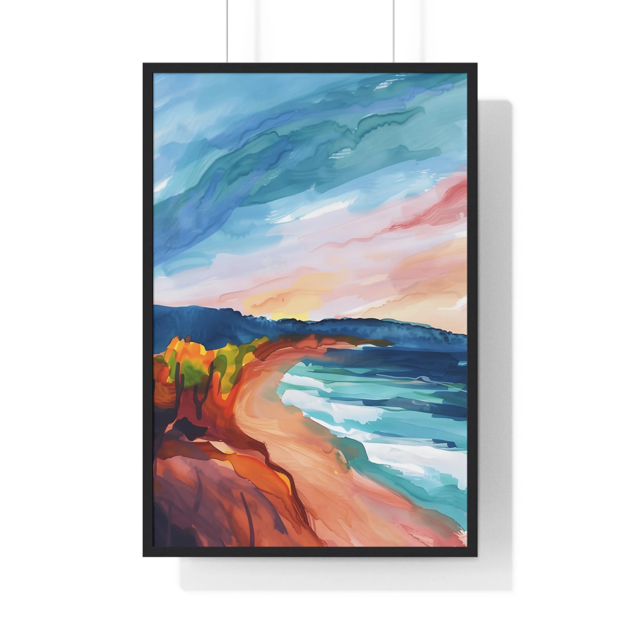 Buy The Best By Artsulli x Color Printify - Vertical Framed Poster - 2025