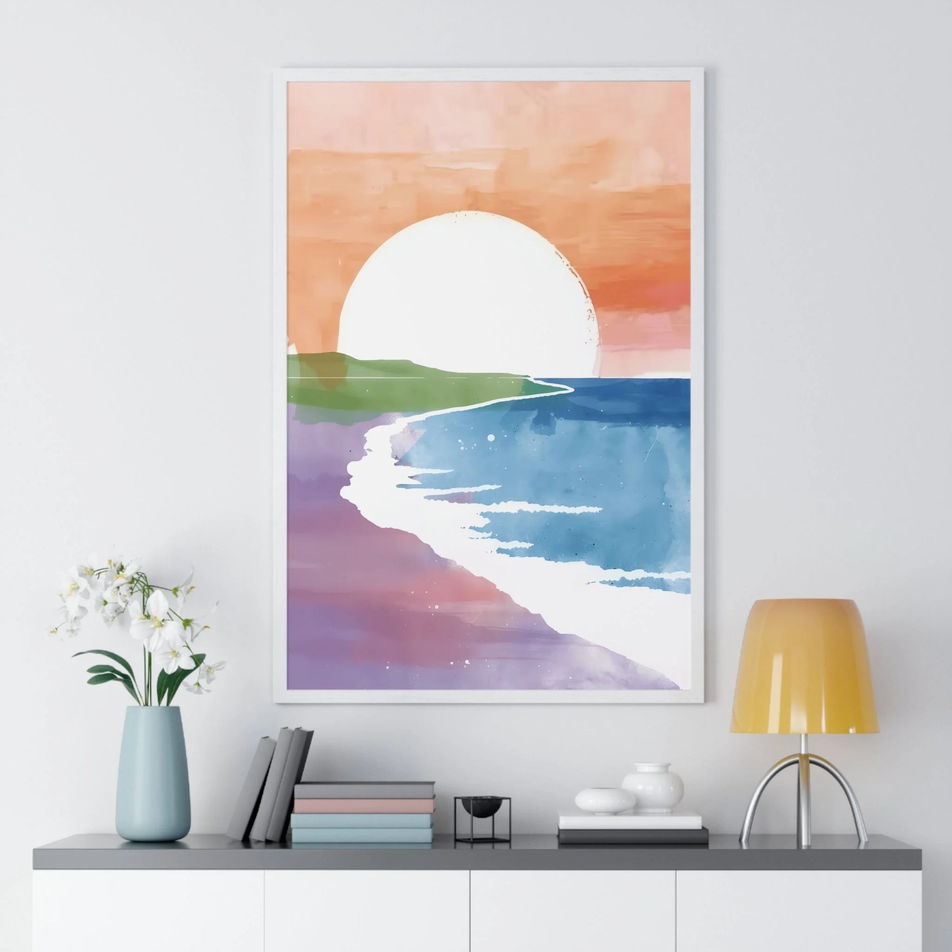 Buy The Best By Artsulli x Color Printify - Vertical Framed Poster - 2025