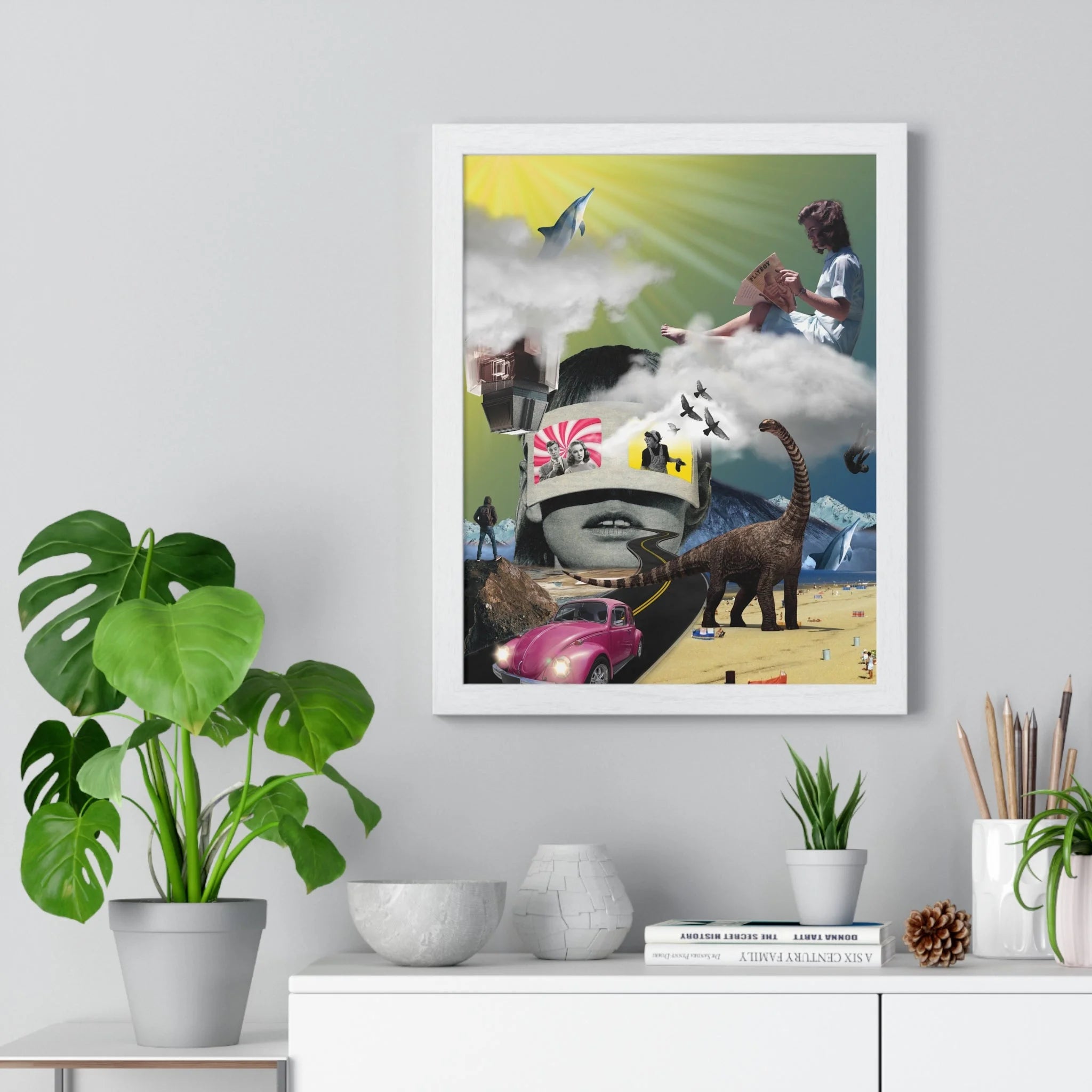 Buy The Best By Artsulli x Color Printify - Vertical Framed Poster - 2025
