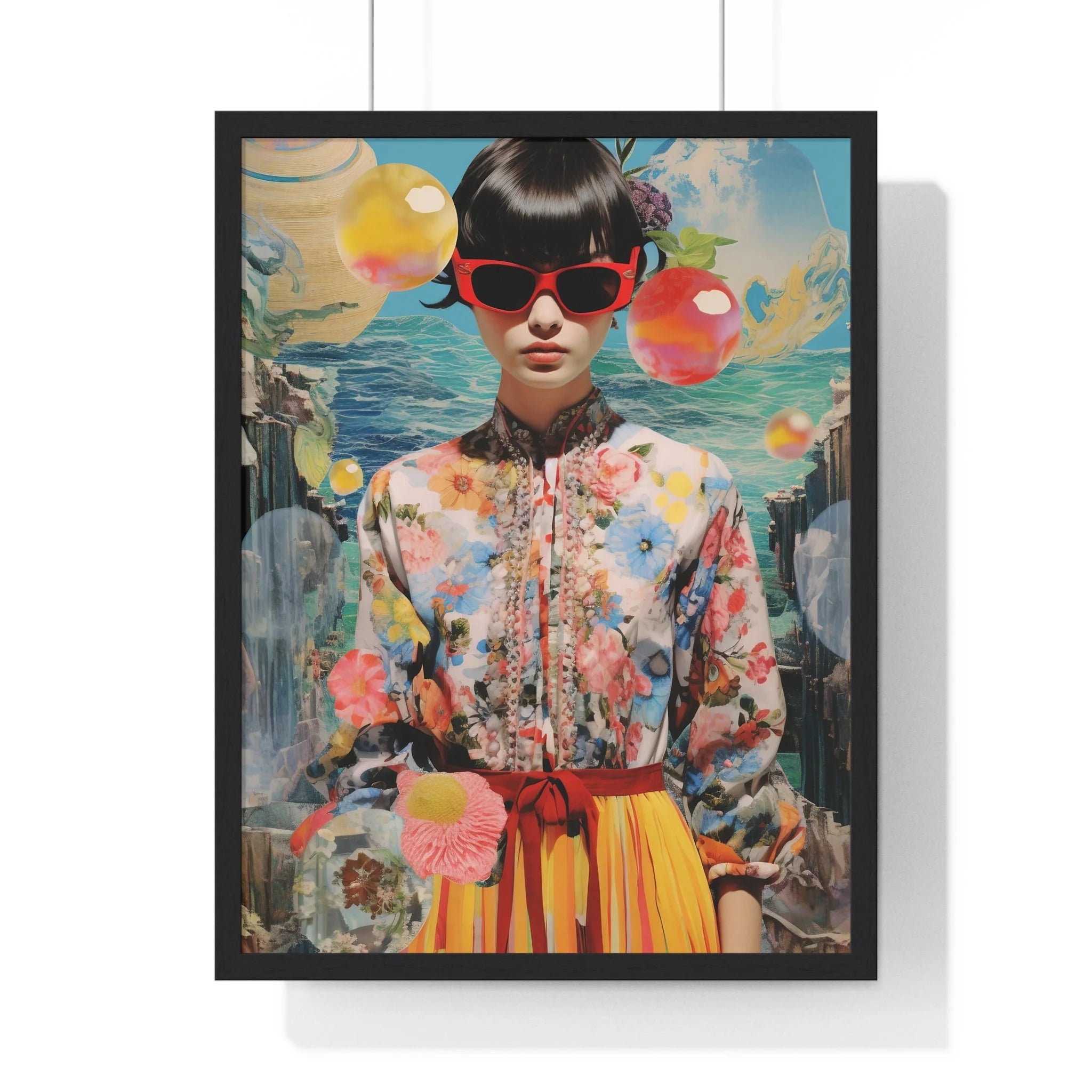 Buy The Best By Artsulli x Color Printify - Vertical Framed Poster - 2025