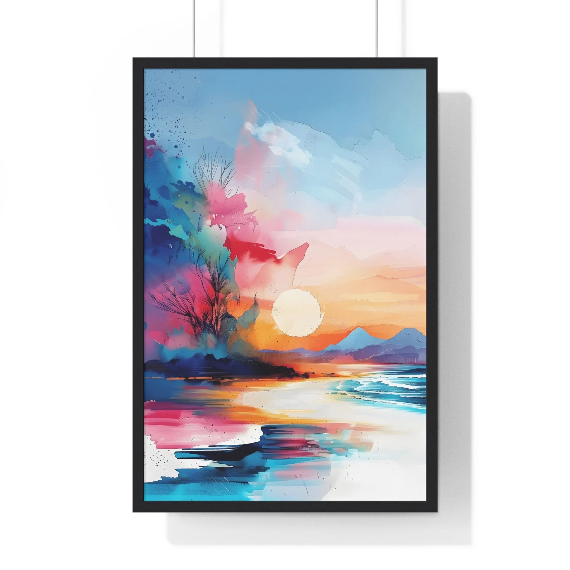 Buy The Best By Artsulli x Color Printify - Vertical Framed Poster - 2025