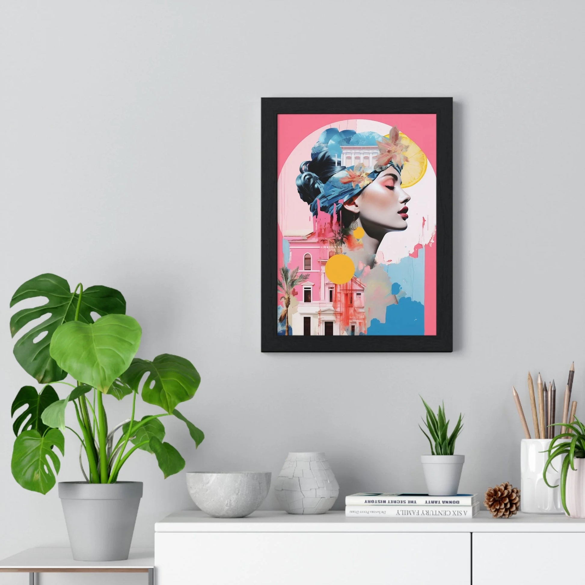 Buy The Best By Artsulli x Color Printify - Vertical Framed Poster - 2025